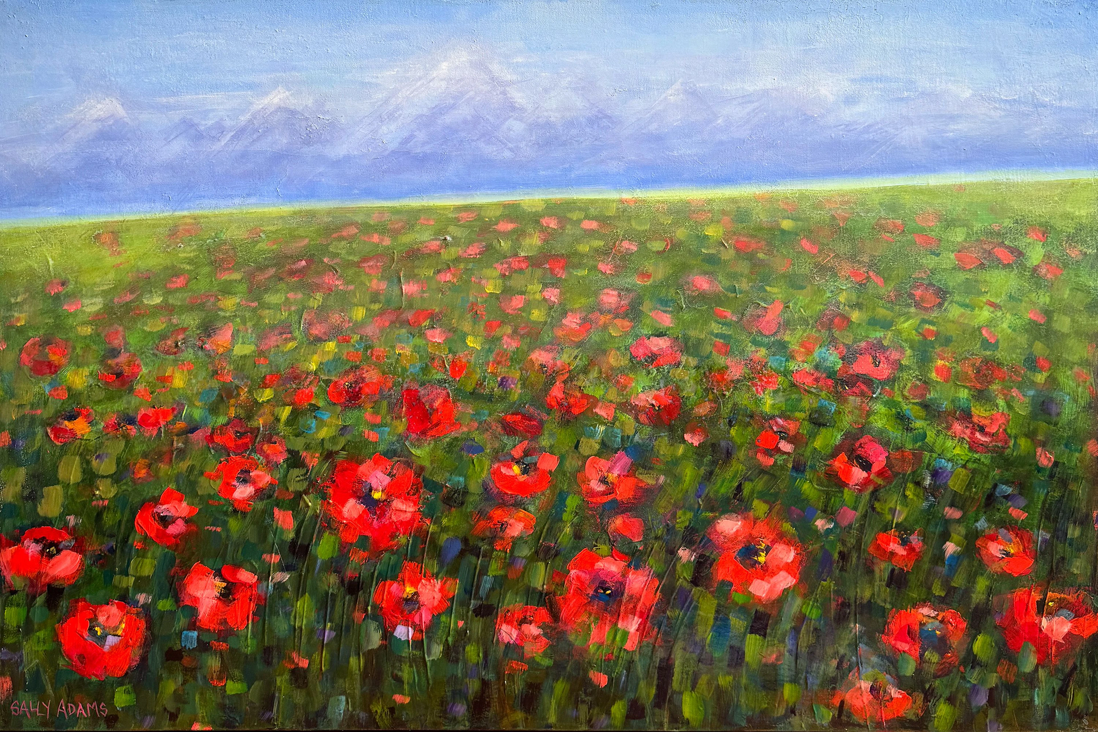 Poppies III - Sally Adams