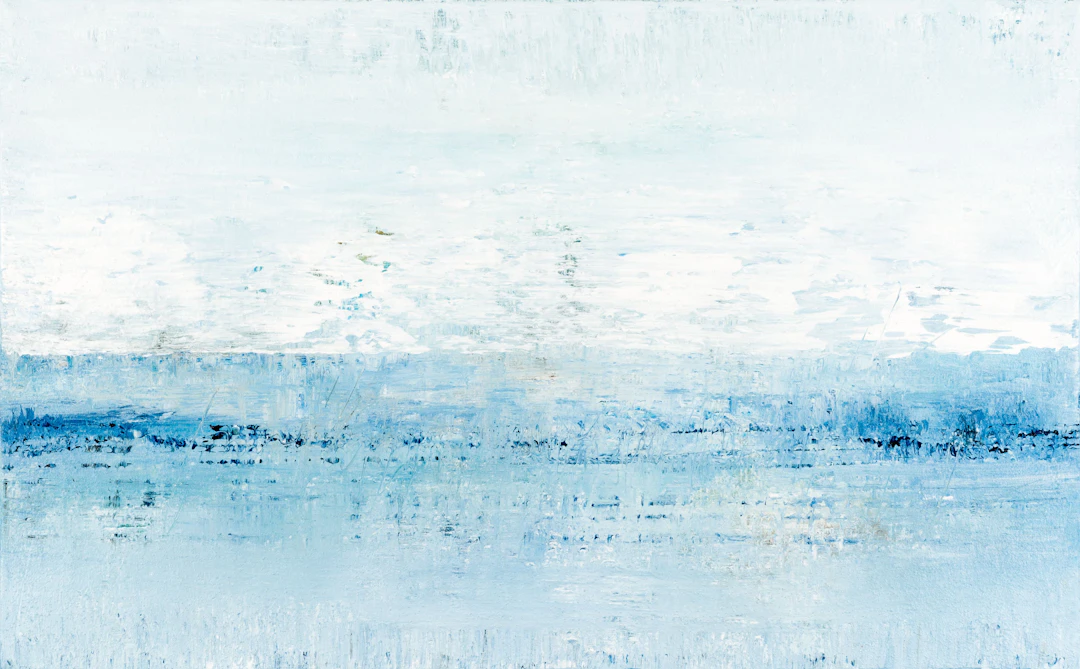 Blue abstract painting MD419 - Radek Smach