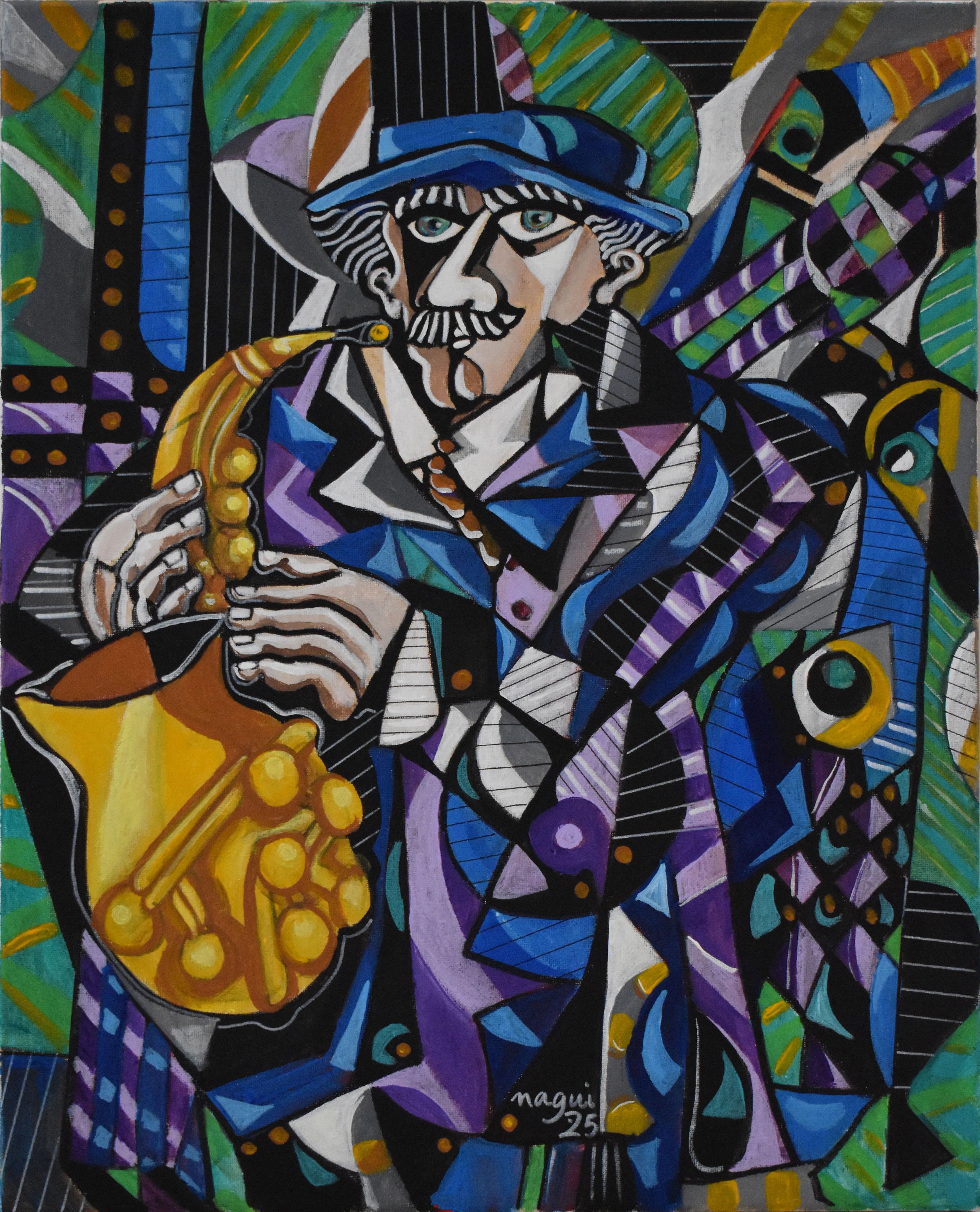 Saxophone player - NAGUI ACHAMALLAH