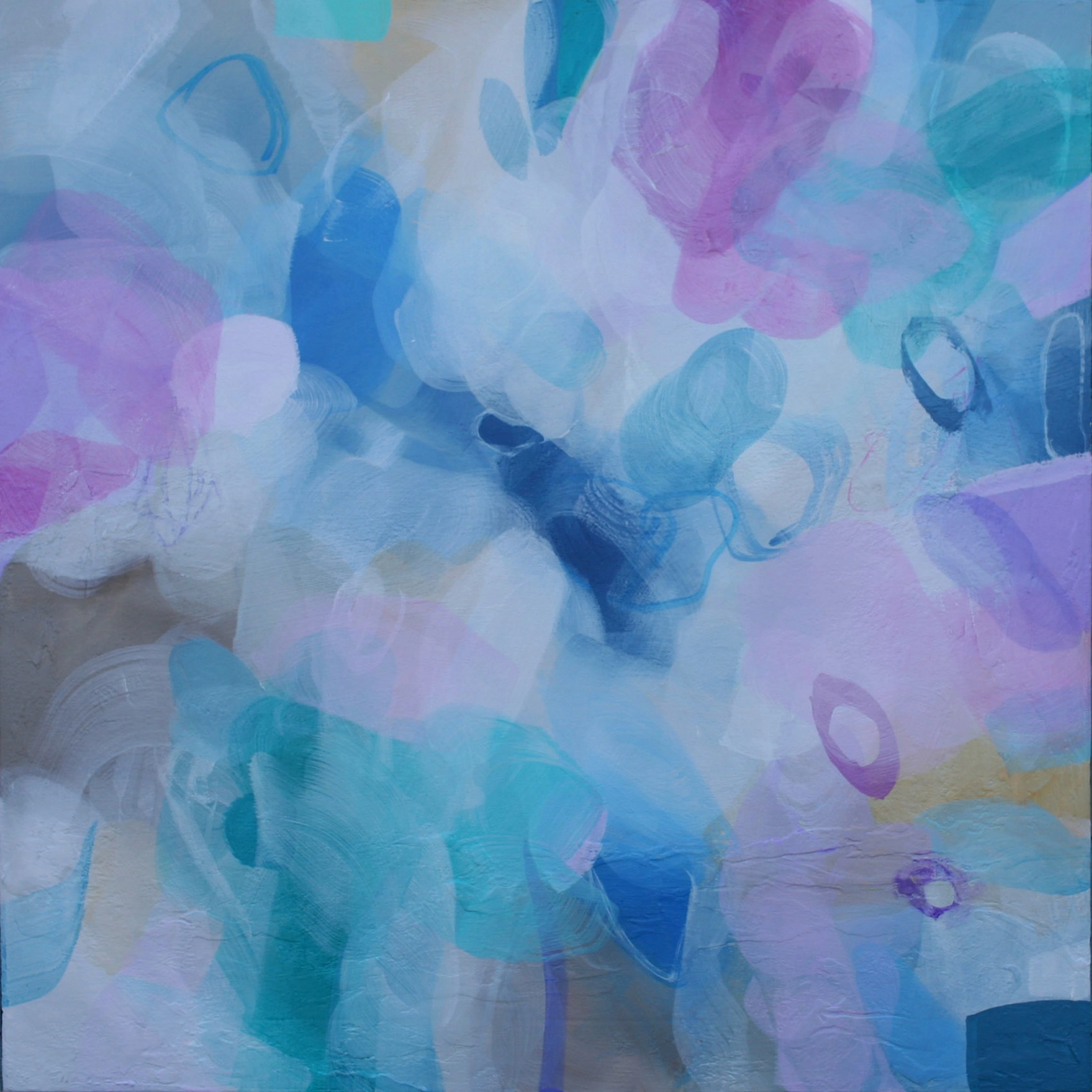 A Breathless Whisper 60 x 60cm - Susan Wooler