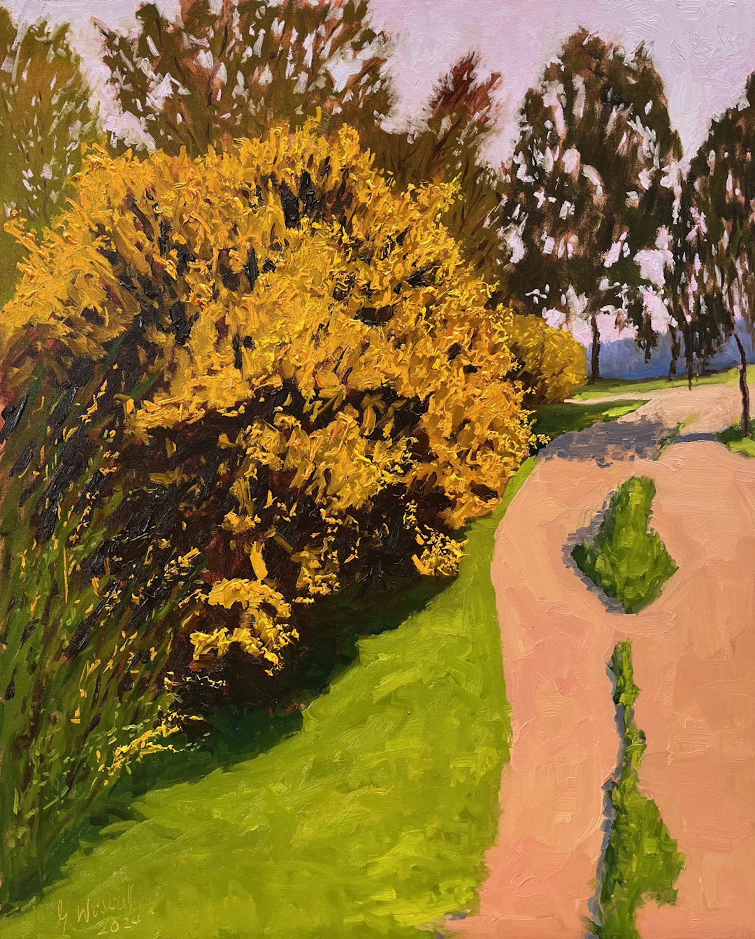 GORSE IN THE KIRCHDORFER HEIDE - Gary Westall