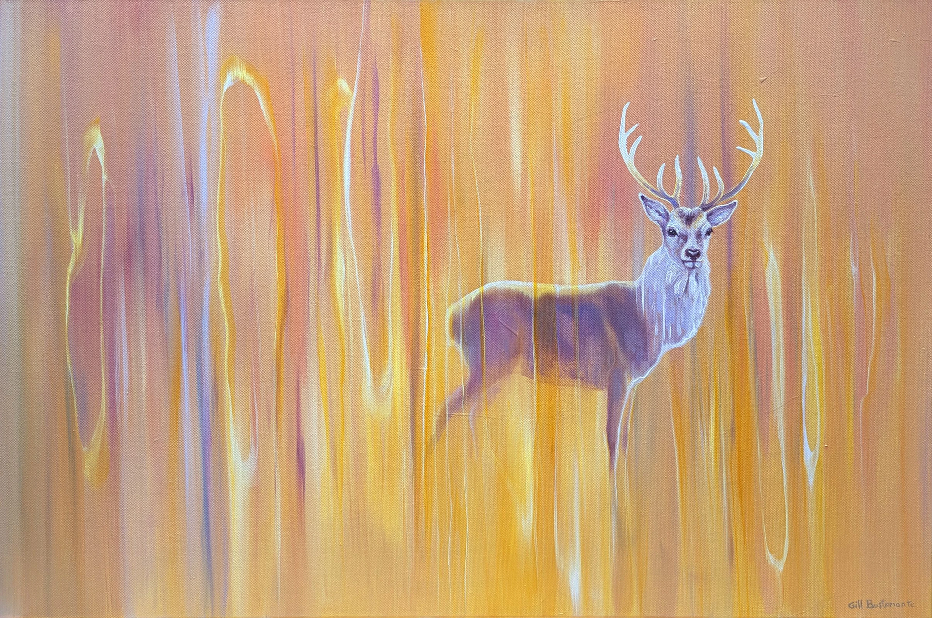 Nascent Stag - Gill Bustamante
