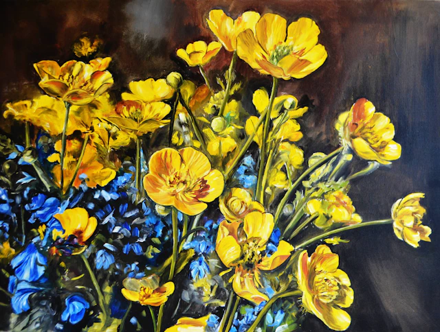 Buttercup Flowers - Valeria Radzievska