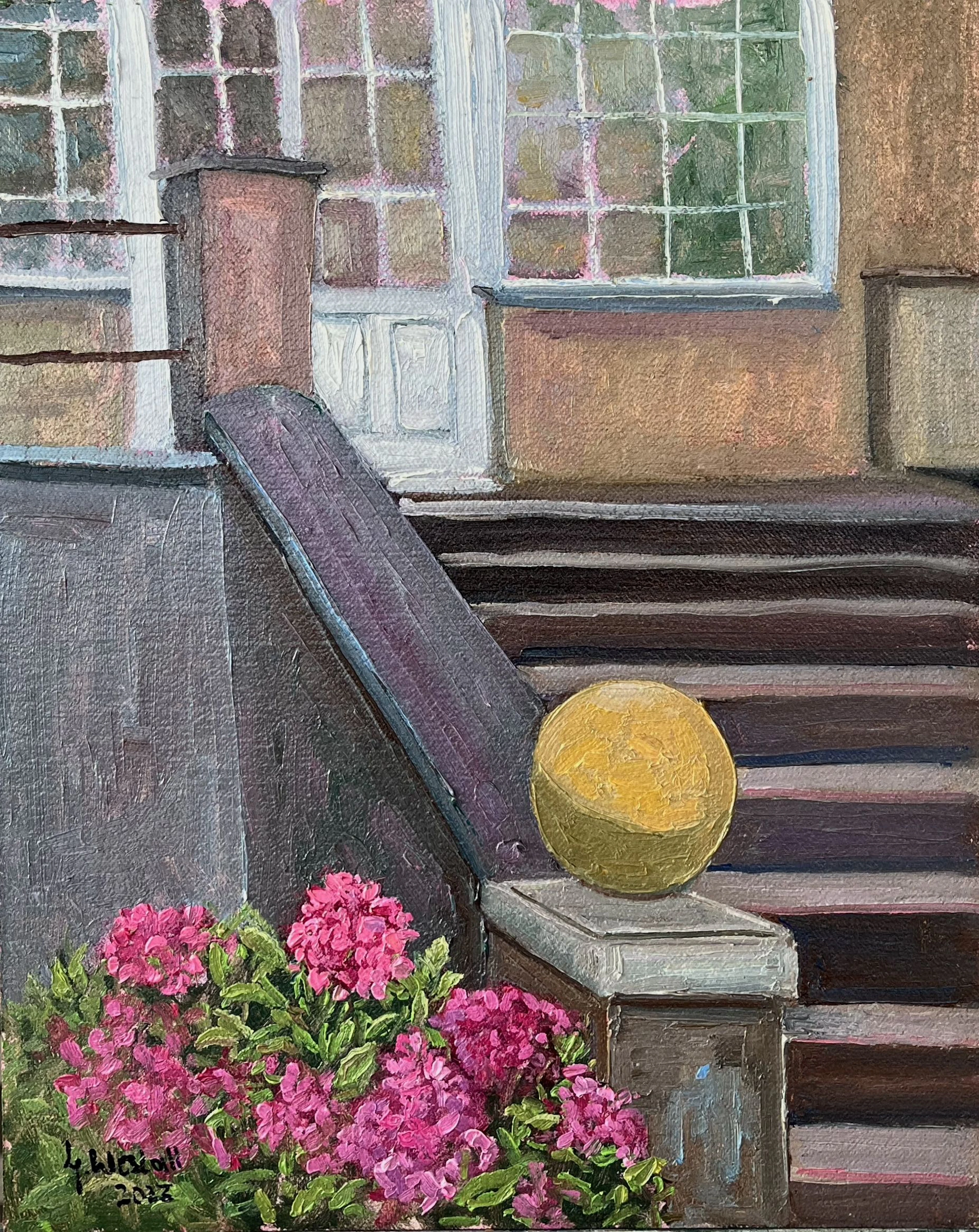 Hydrangeas at the back entrance - Gary Westall