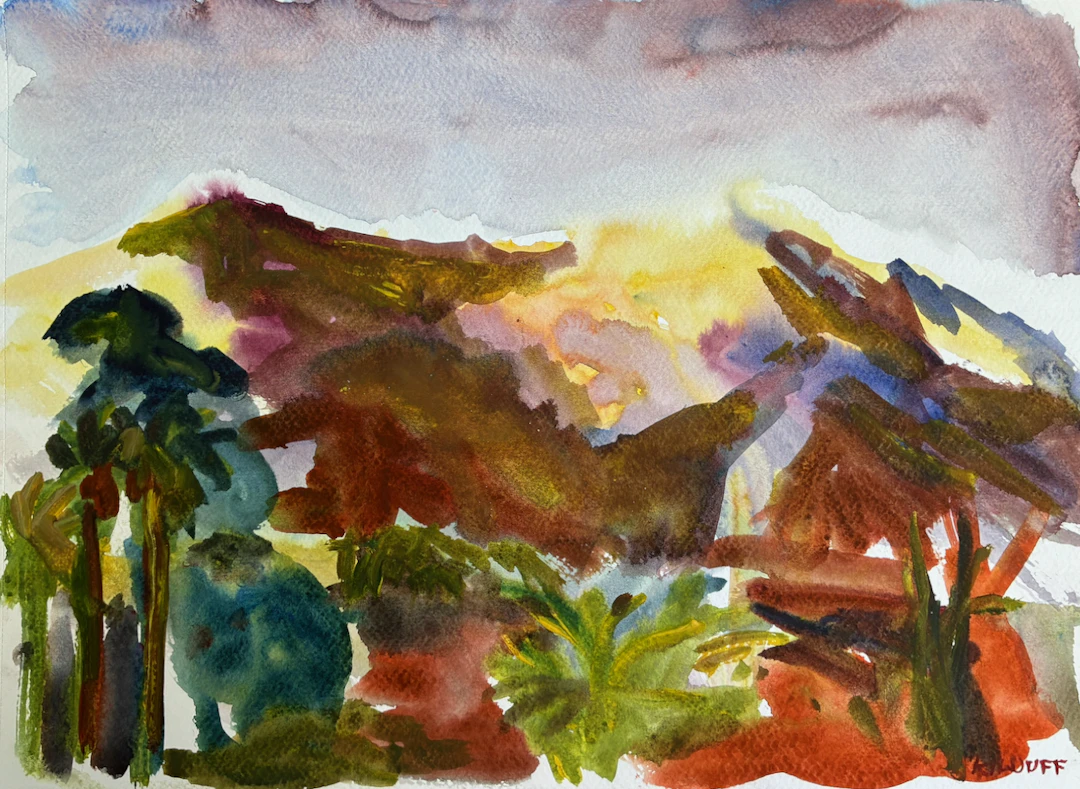 View from Motel 6 Santa Barbara - John Kilduff