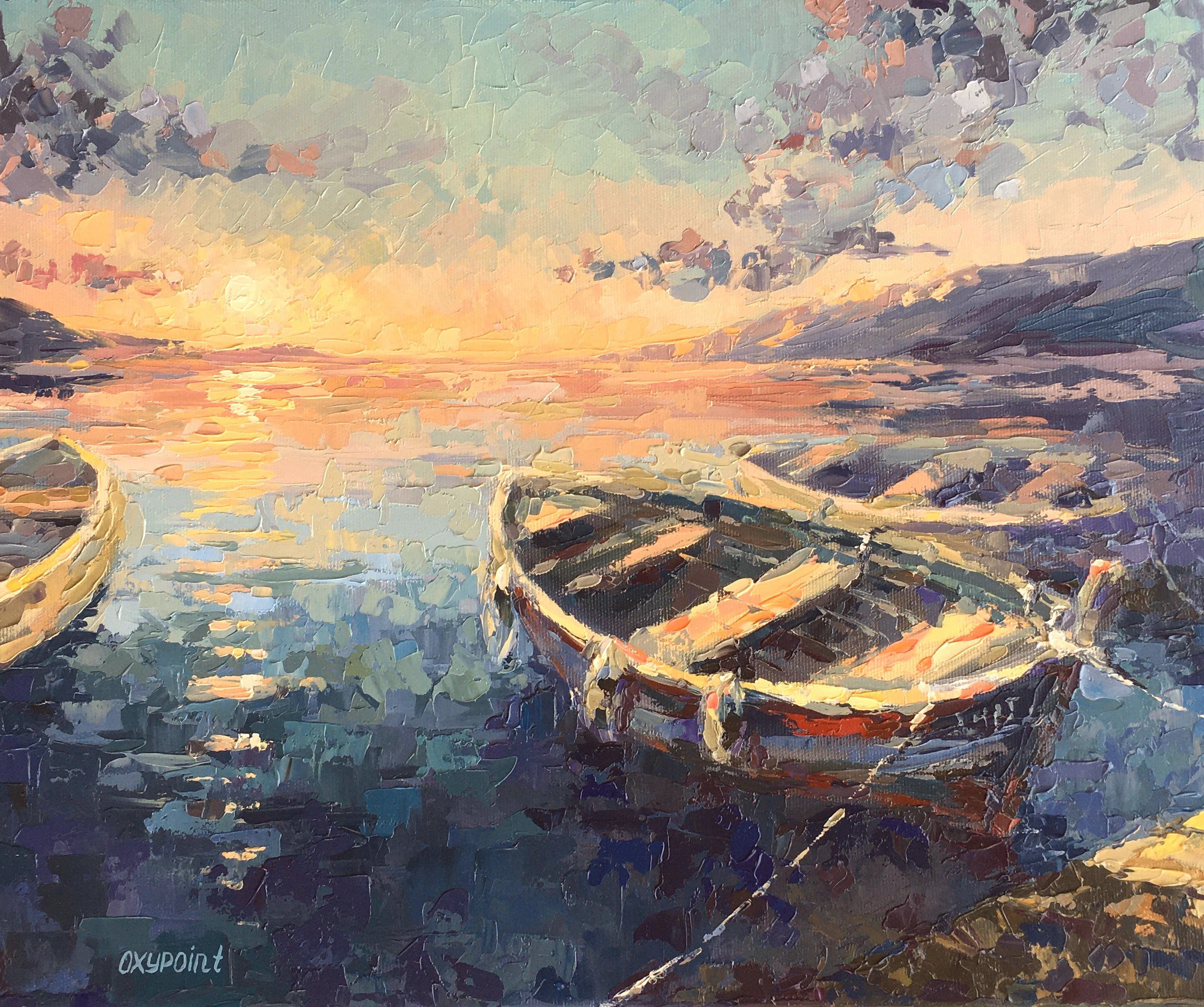 ""A moment of peace at sunset"" - Oxana Kravtsova