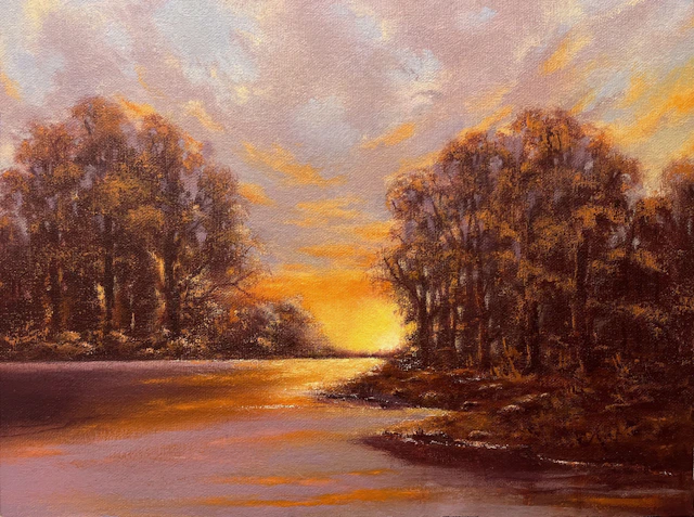 Glowing Sundown - Vern Rollin
