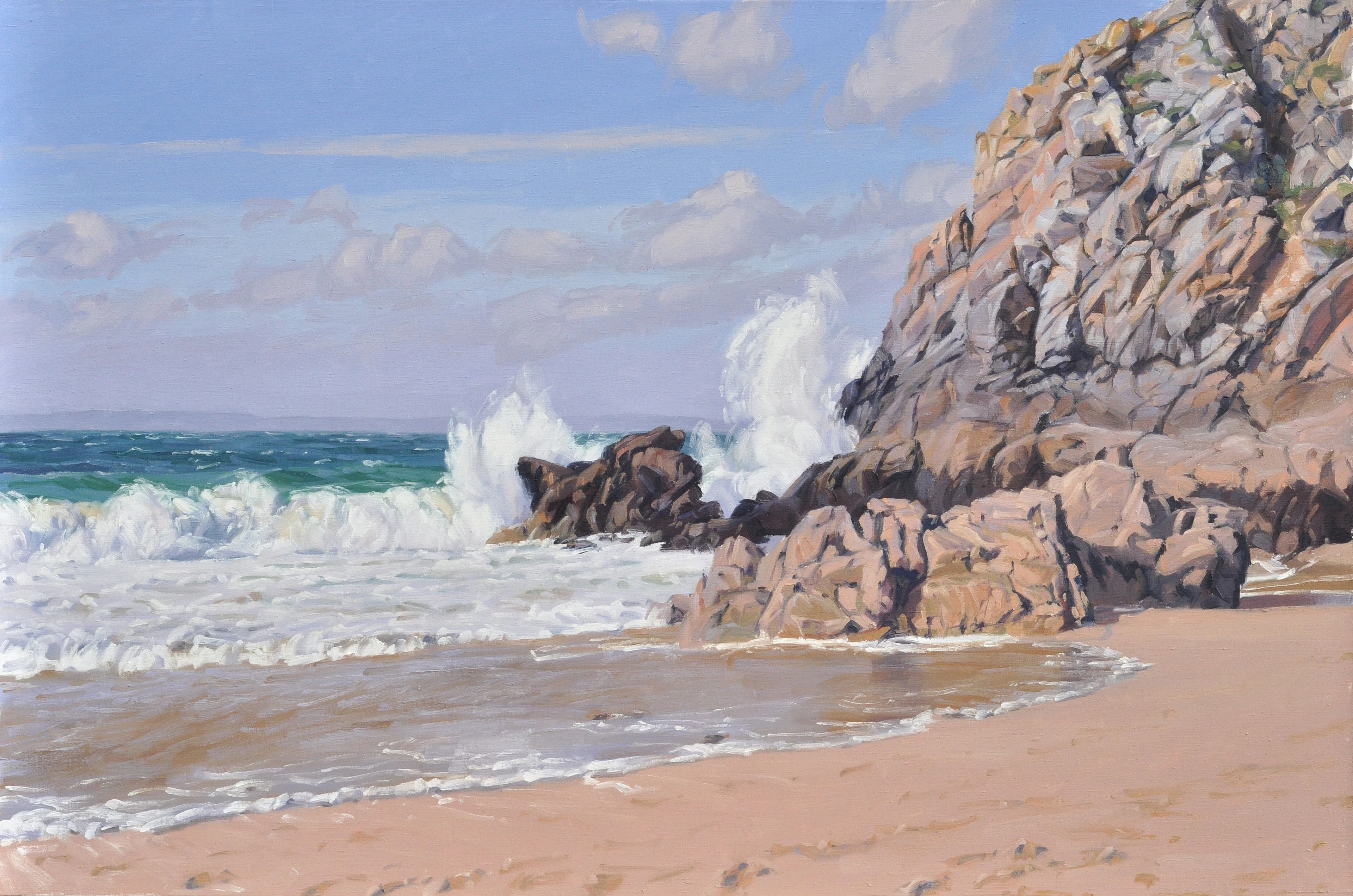 Brittany the wave - Anne Baudequin