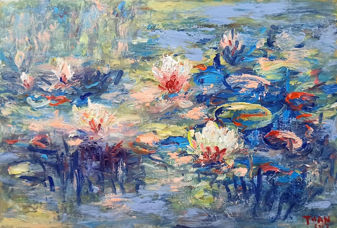 Early morning (80x120cm ) 2023 - LE ANH TUAN