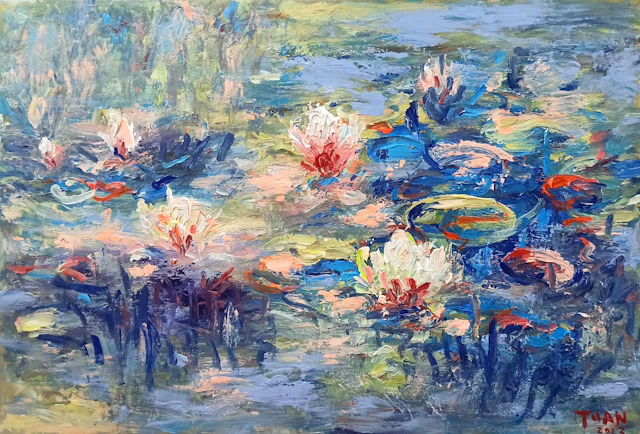 Early morning (80x120cm ) 2023 - LE ANH TUAN