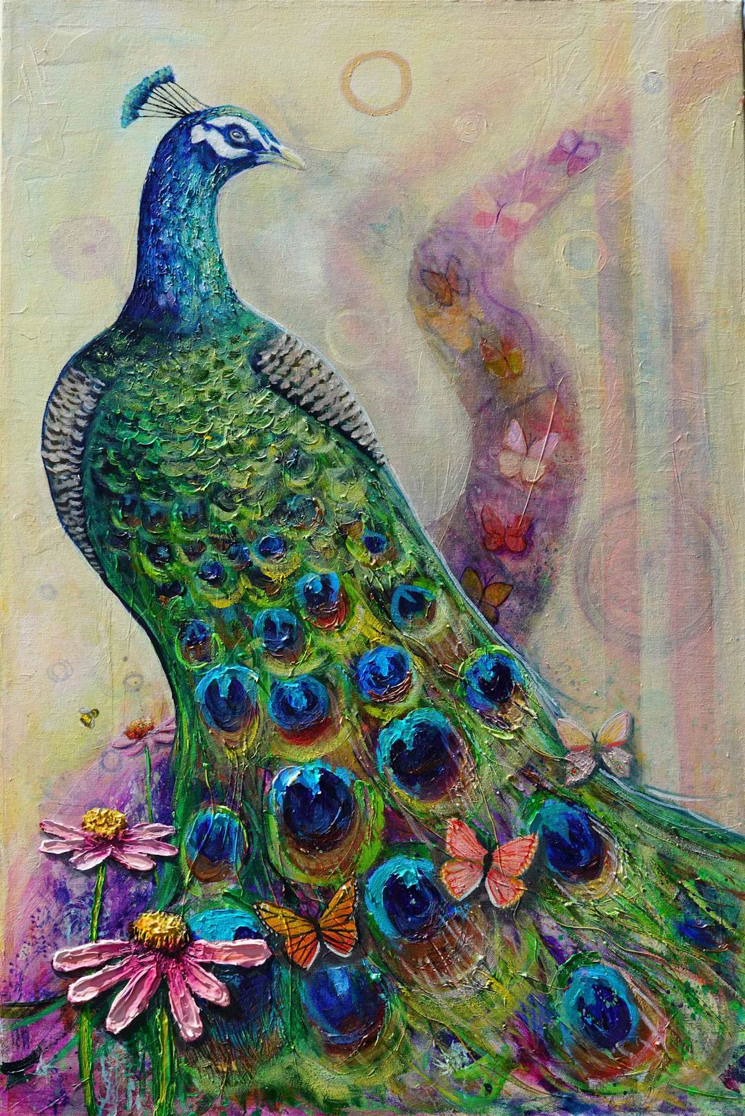 Peacock’s Secret Garden - Amanda Dagg