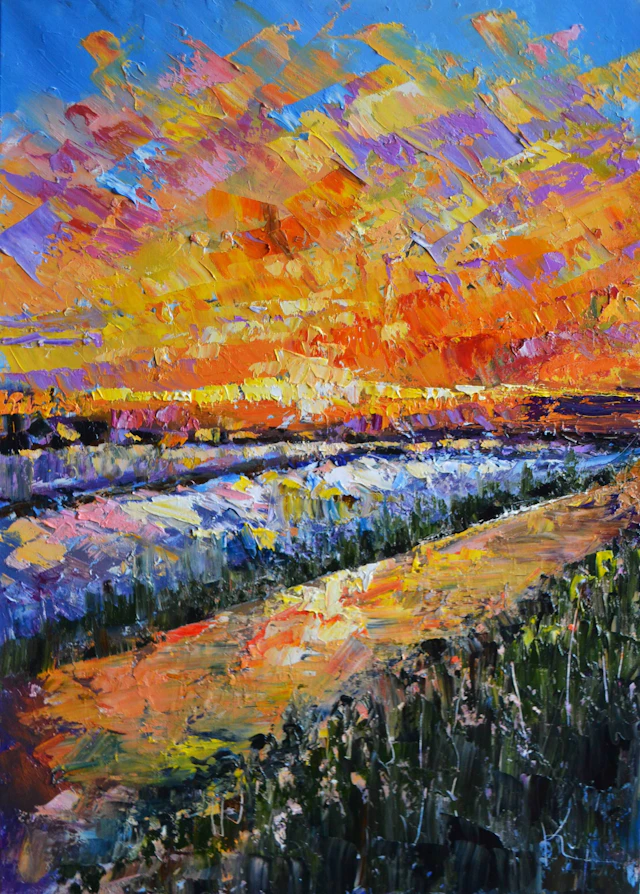 First Evening of Spring - Valeria Radzievska