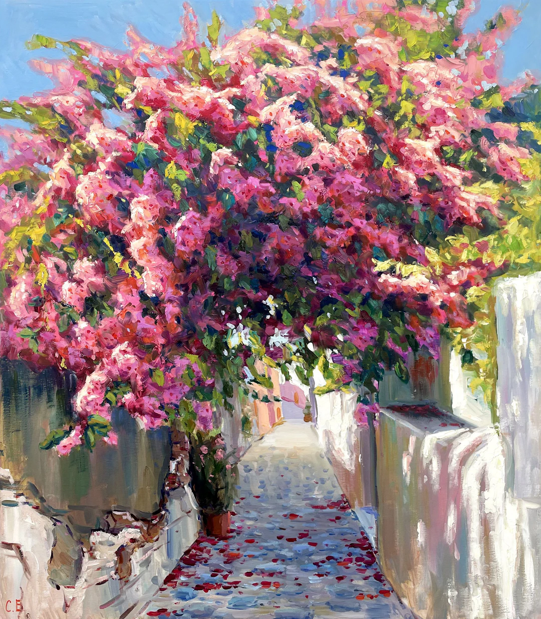 Bush of Flowers - Evgeny Chernyakovsky