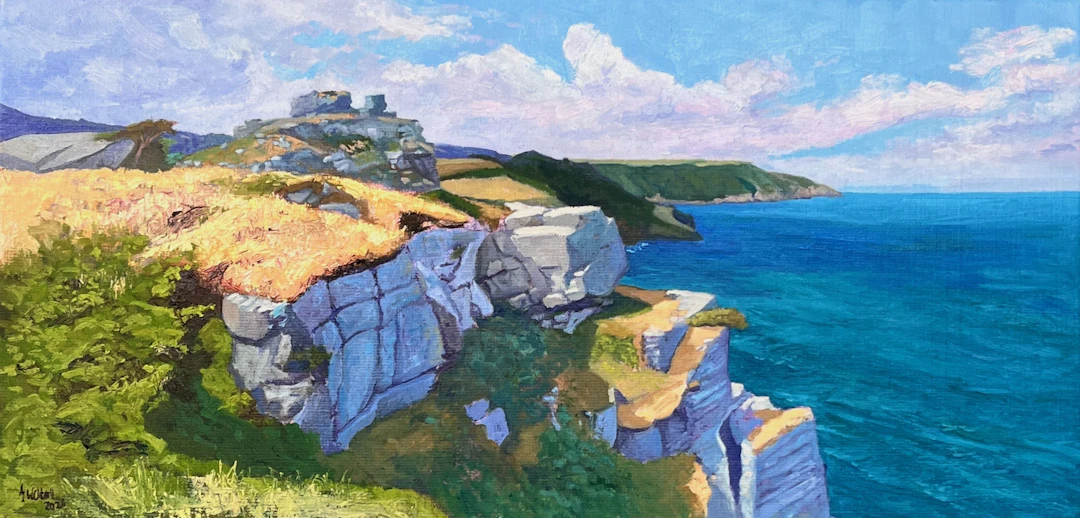 Where shadows turn blue - Gary Westall