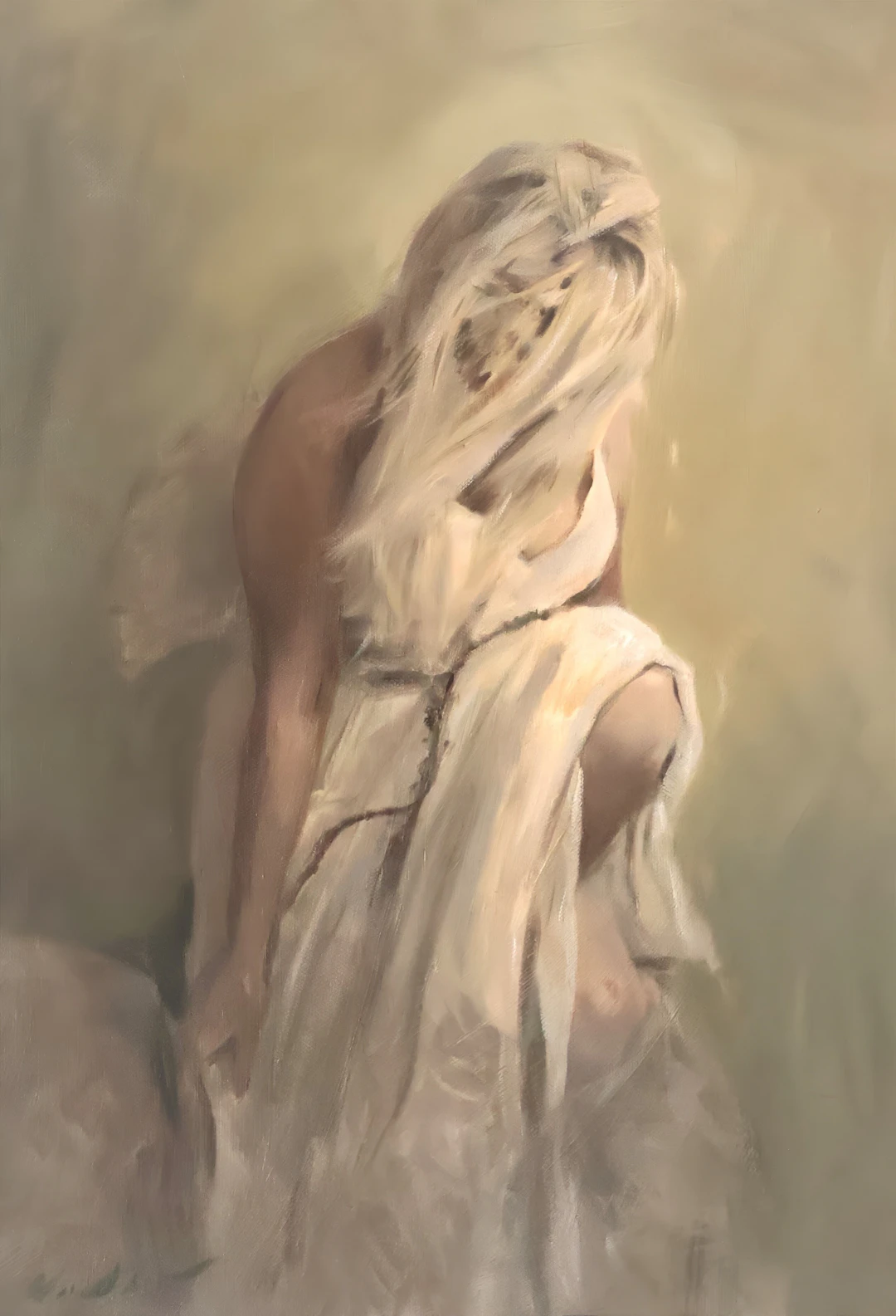 'Clipped Wings Of An Angel' - William Oxer F.R.S.A.