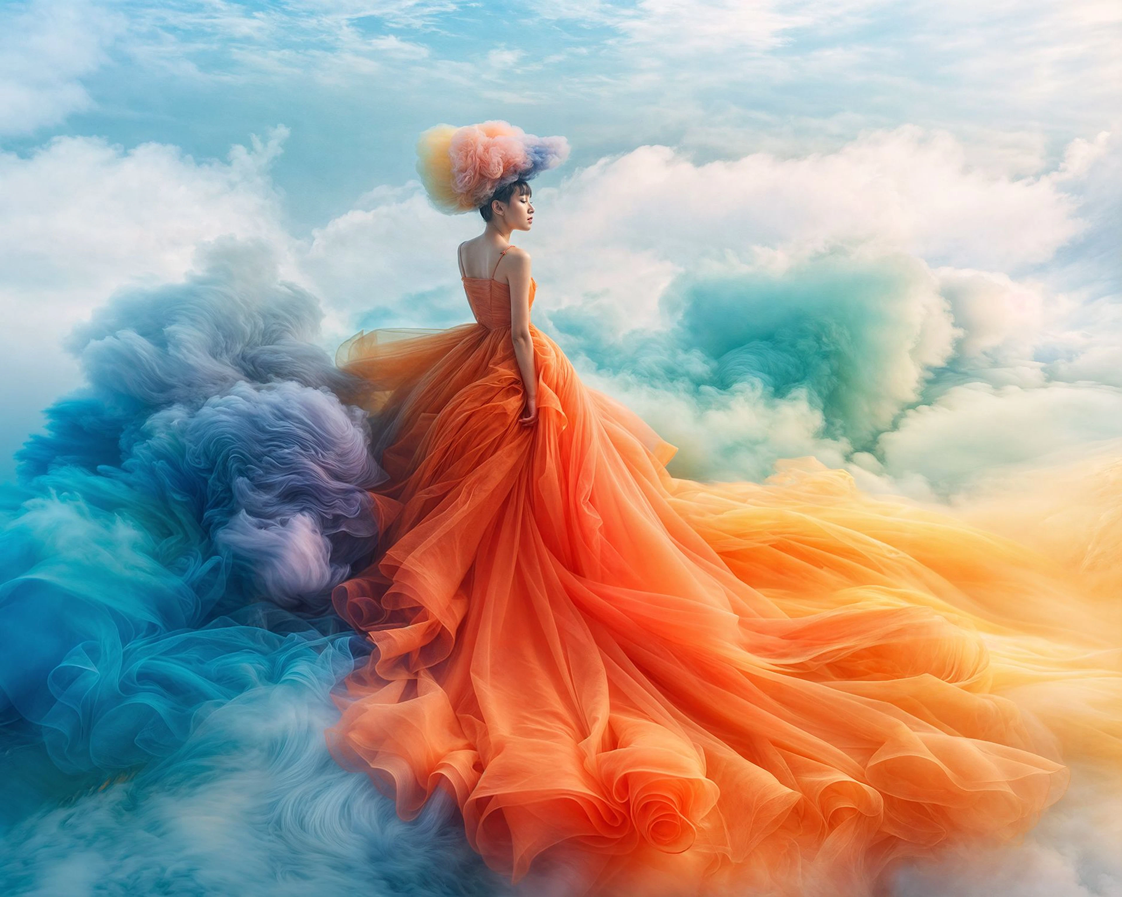Woman in the Clouds - Michael Filonow