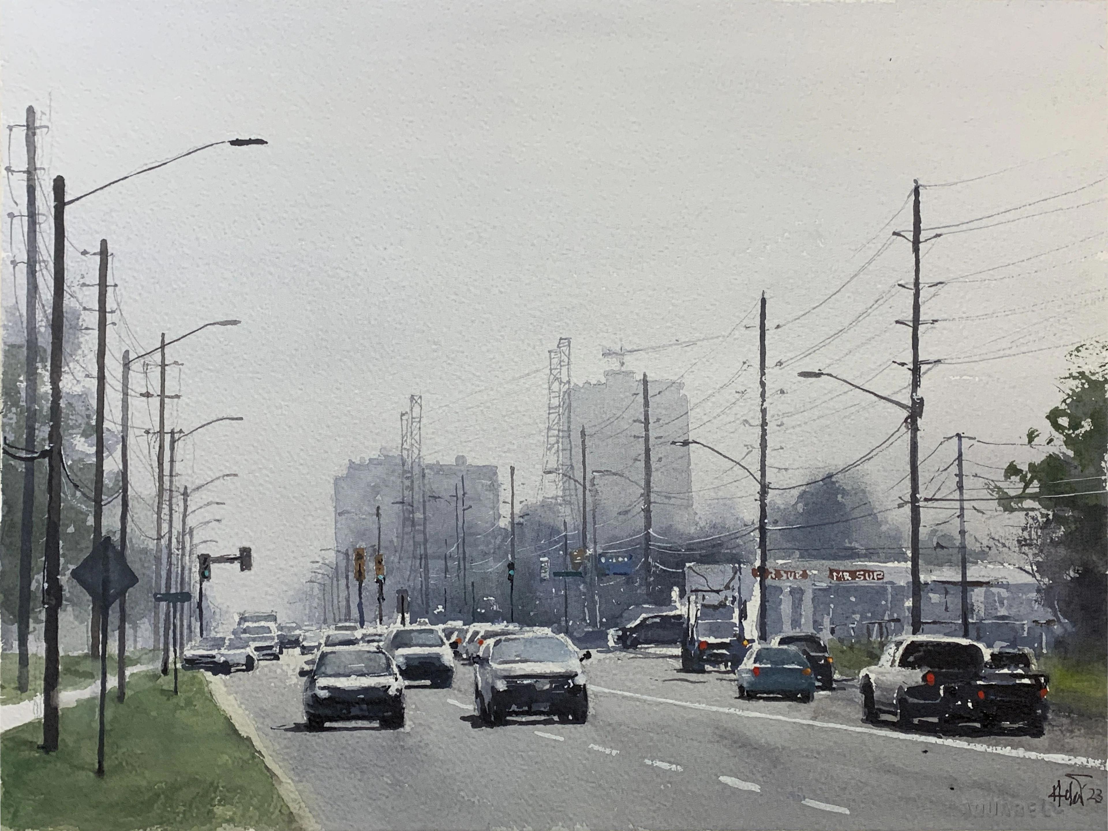 Street in Canada - Helal Uddin