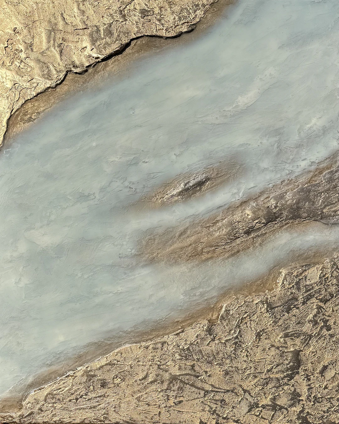 Gilded Waterscape - Tiffani Buteau