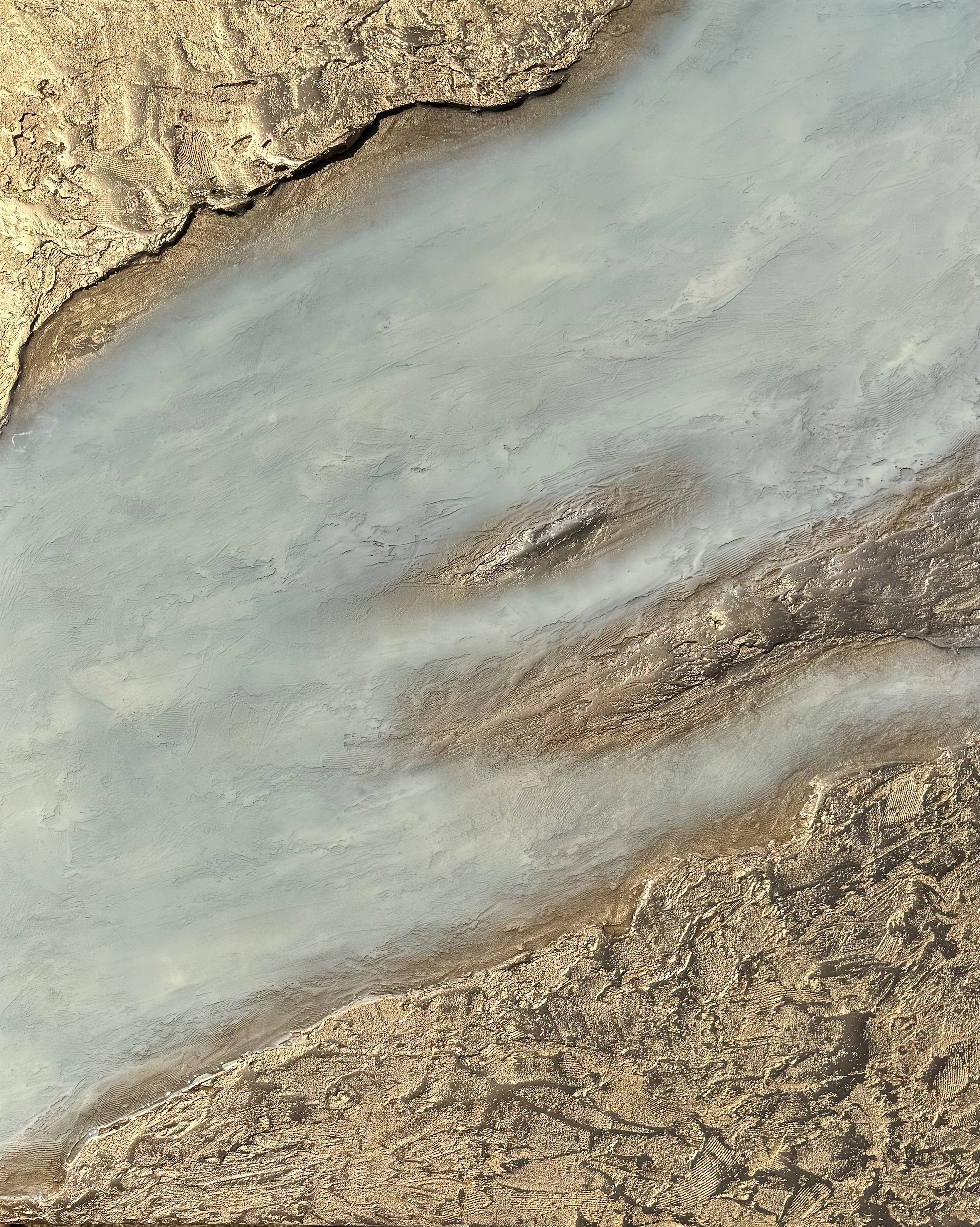 Gilded Waterscape - Tiffani Buteau