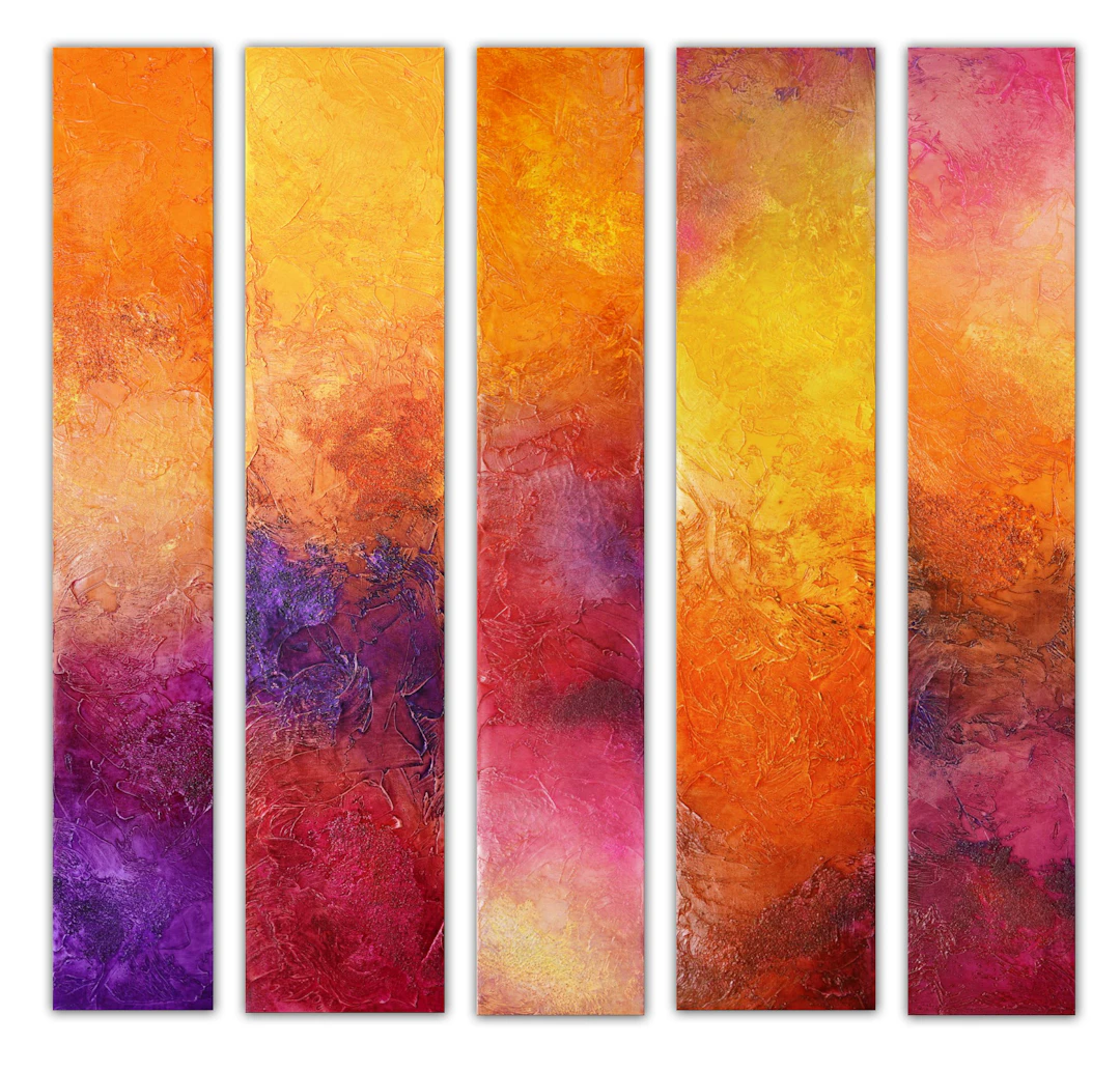 Pillars of colors - Pink touch - Andrada Anghel