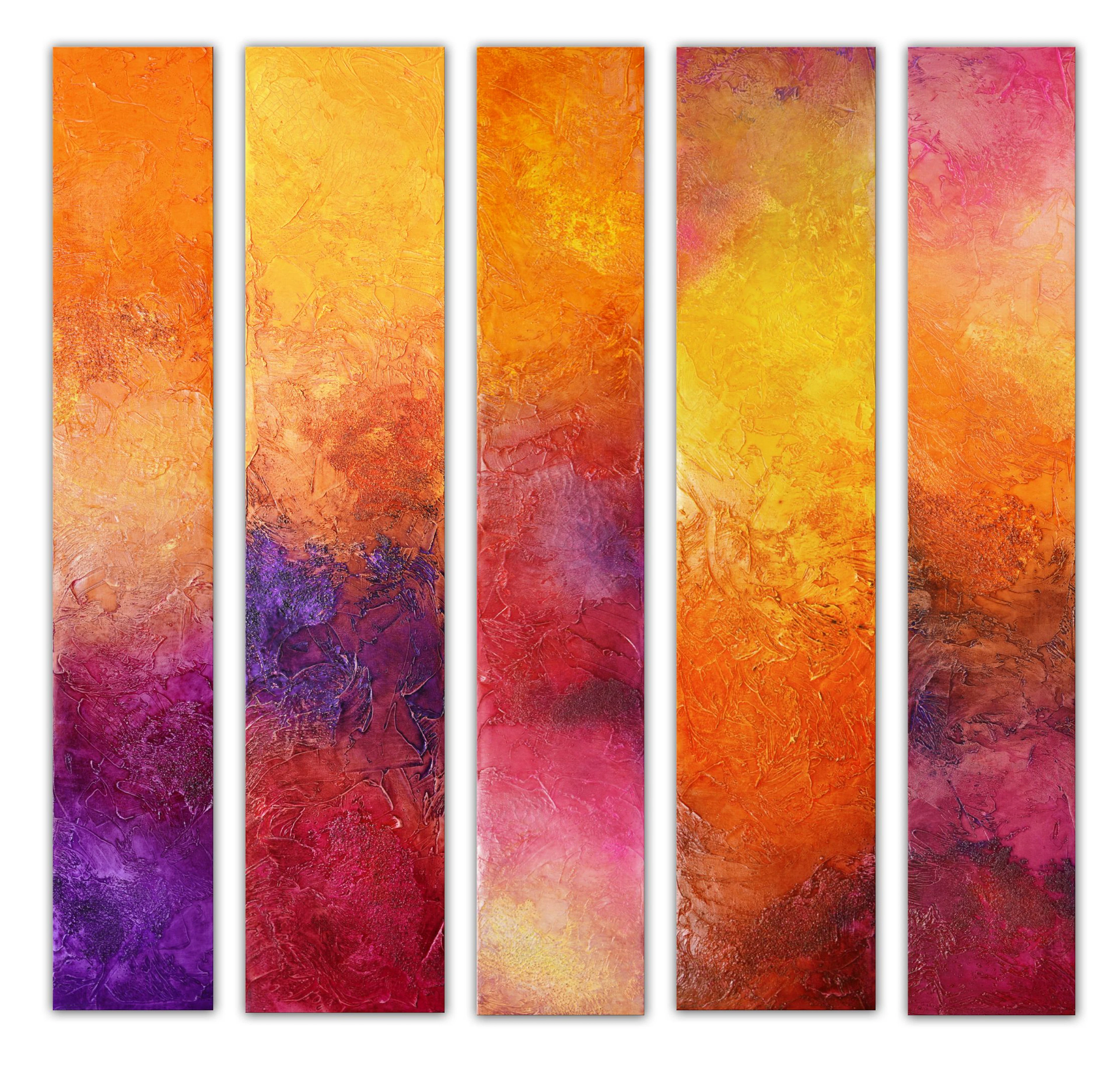 Pillars of colors - Pink touch - Andrada Anghel