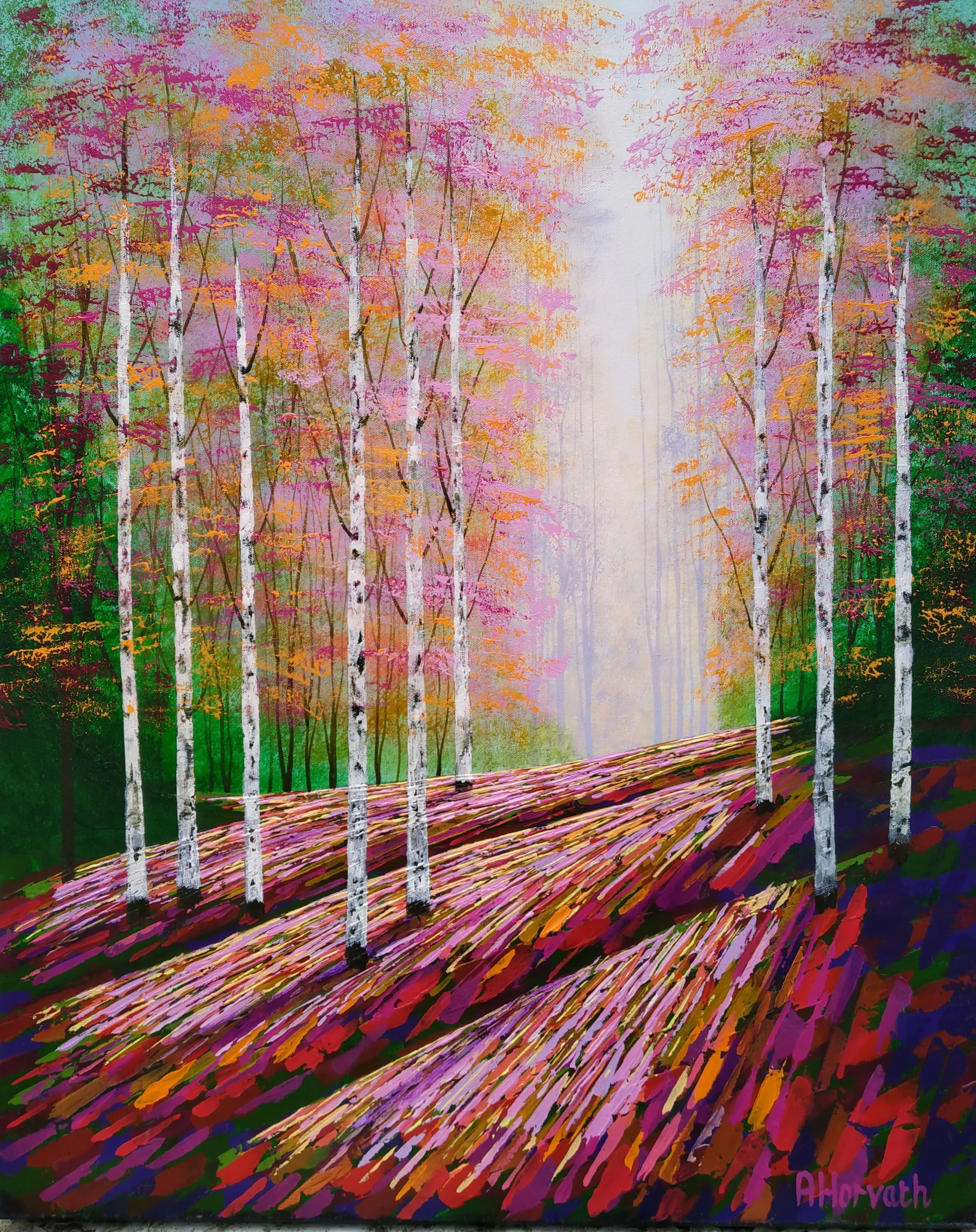 Golden Forest Light - Amanda Horvath