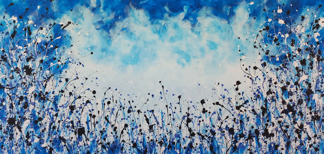 Blue Meadow by M.Y. - Max Yaskin