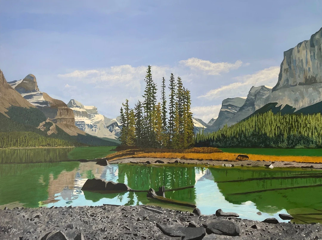 Spirit Island Maligne Lake - Anne Shaughnessy
