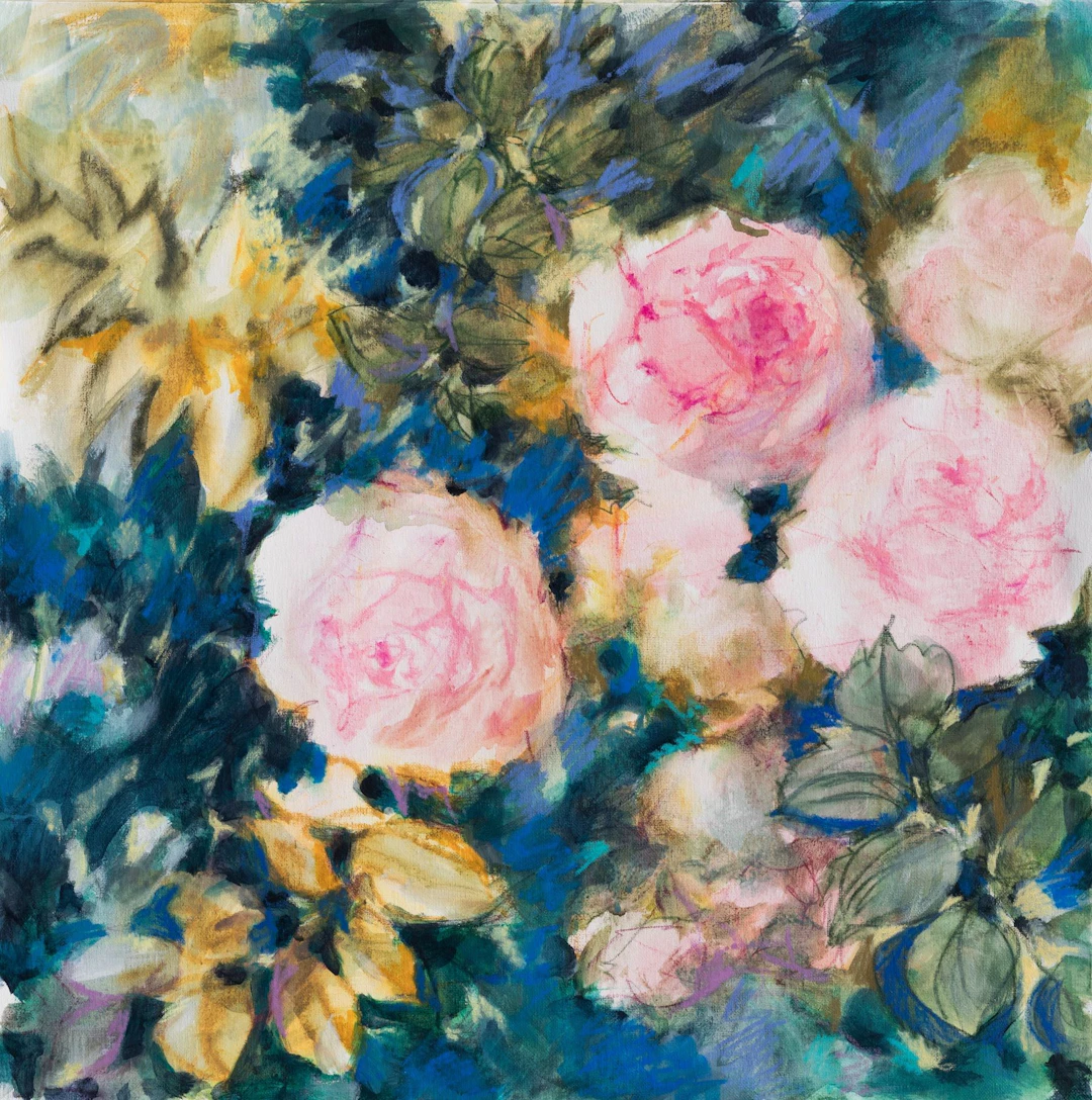 Autumn roses - Fabienne Monestier