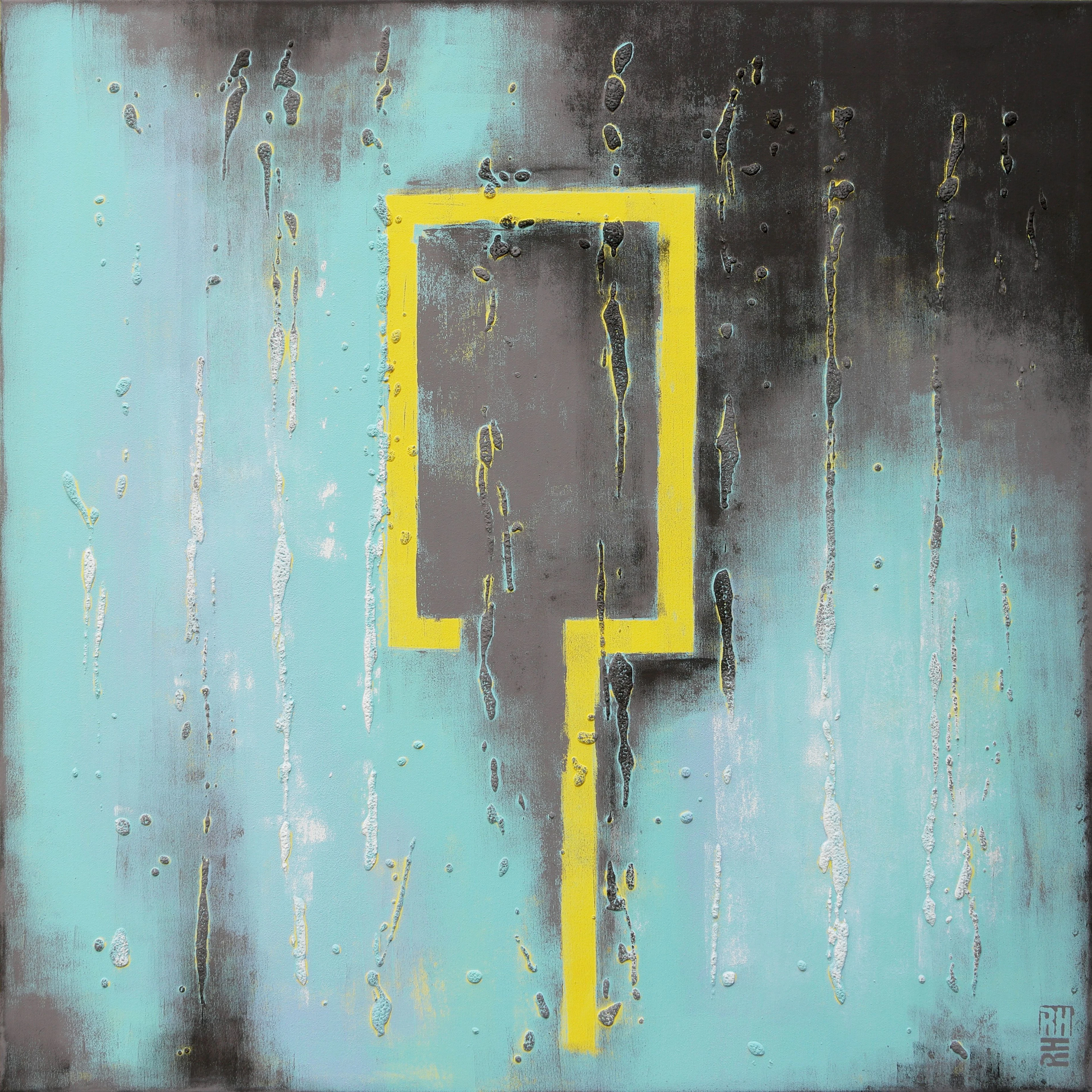 Yellow City square 90x90 - Ronald Hunter