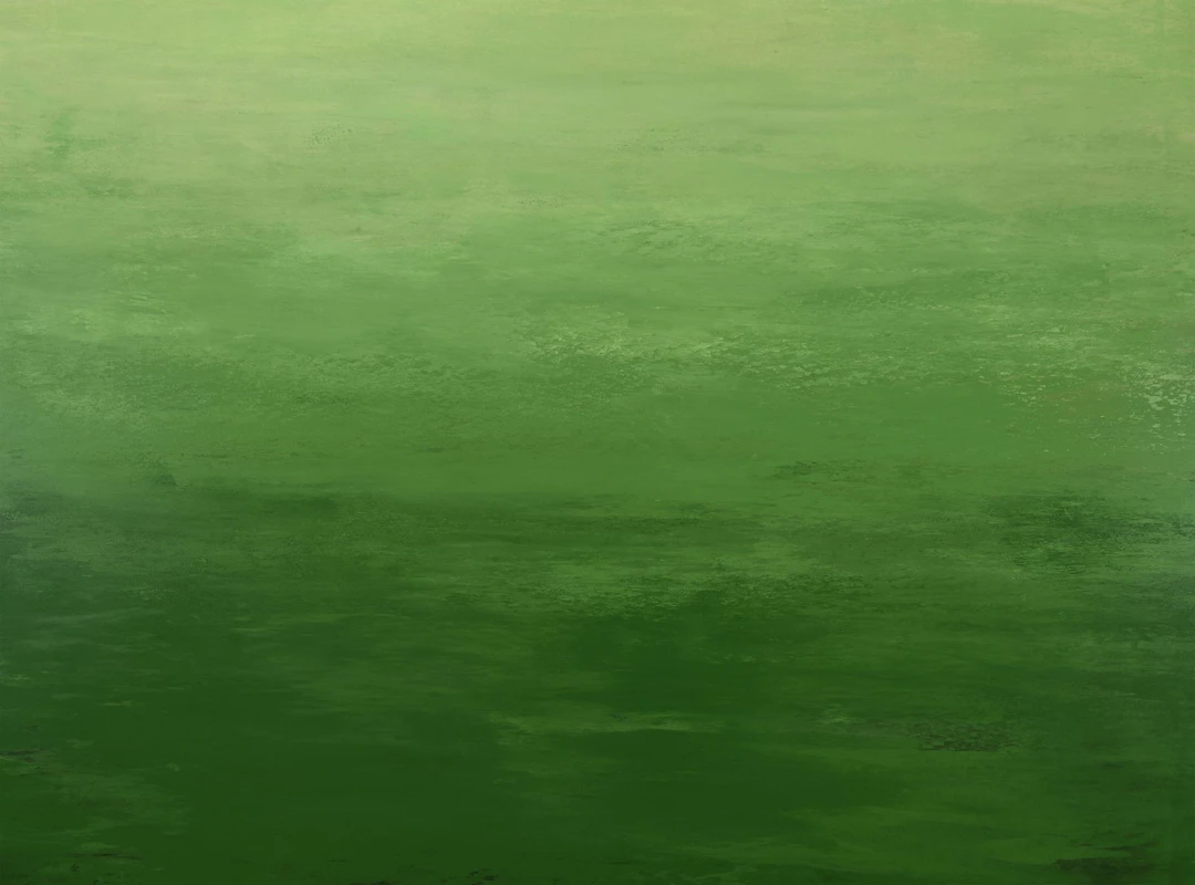 Nature's Green - Color Field Nature Abstract - Suzanne Vaughan