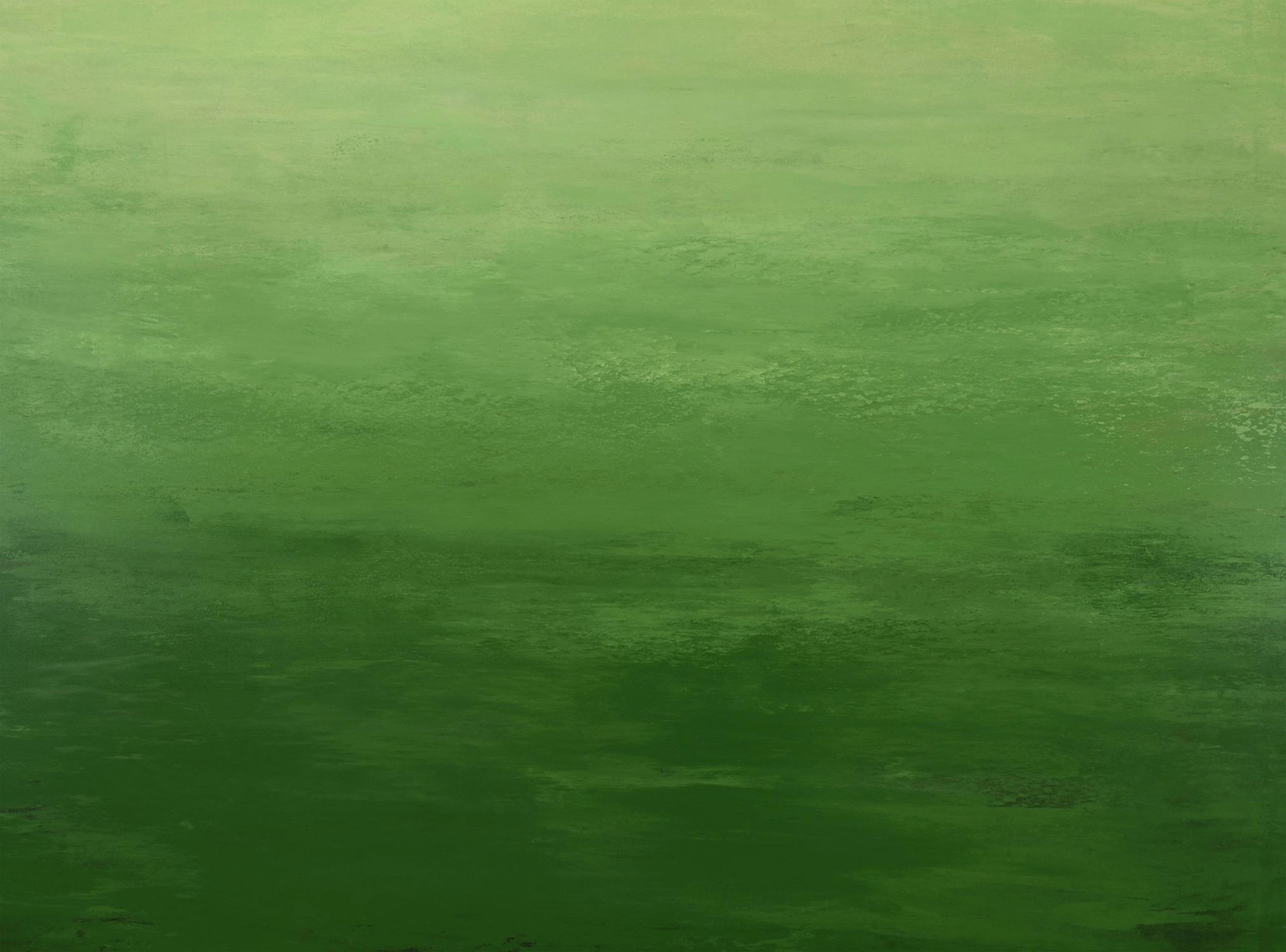 Nature's Green - Color Field Nature Abstract - Suzanne Vaughan