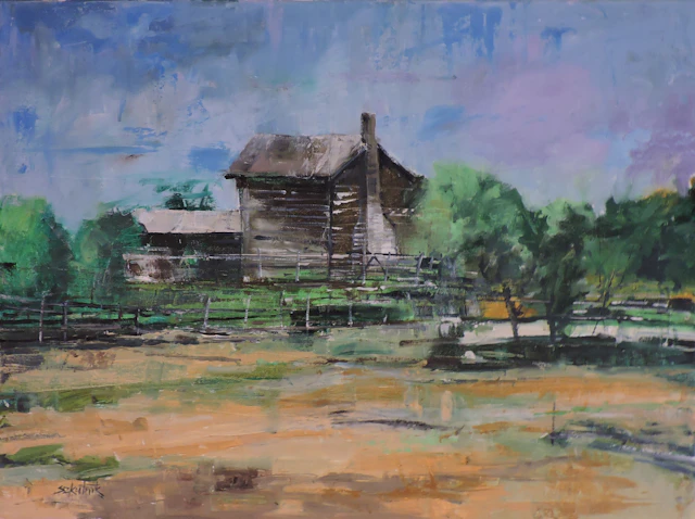 Echoes of Earth and Weathered Timbers - Richard Szkutnik