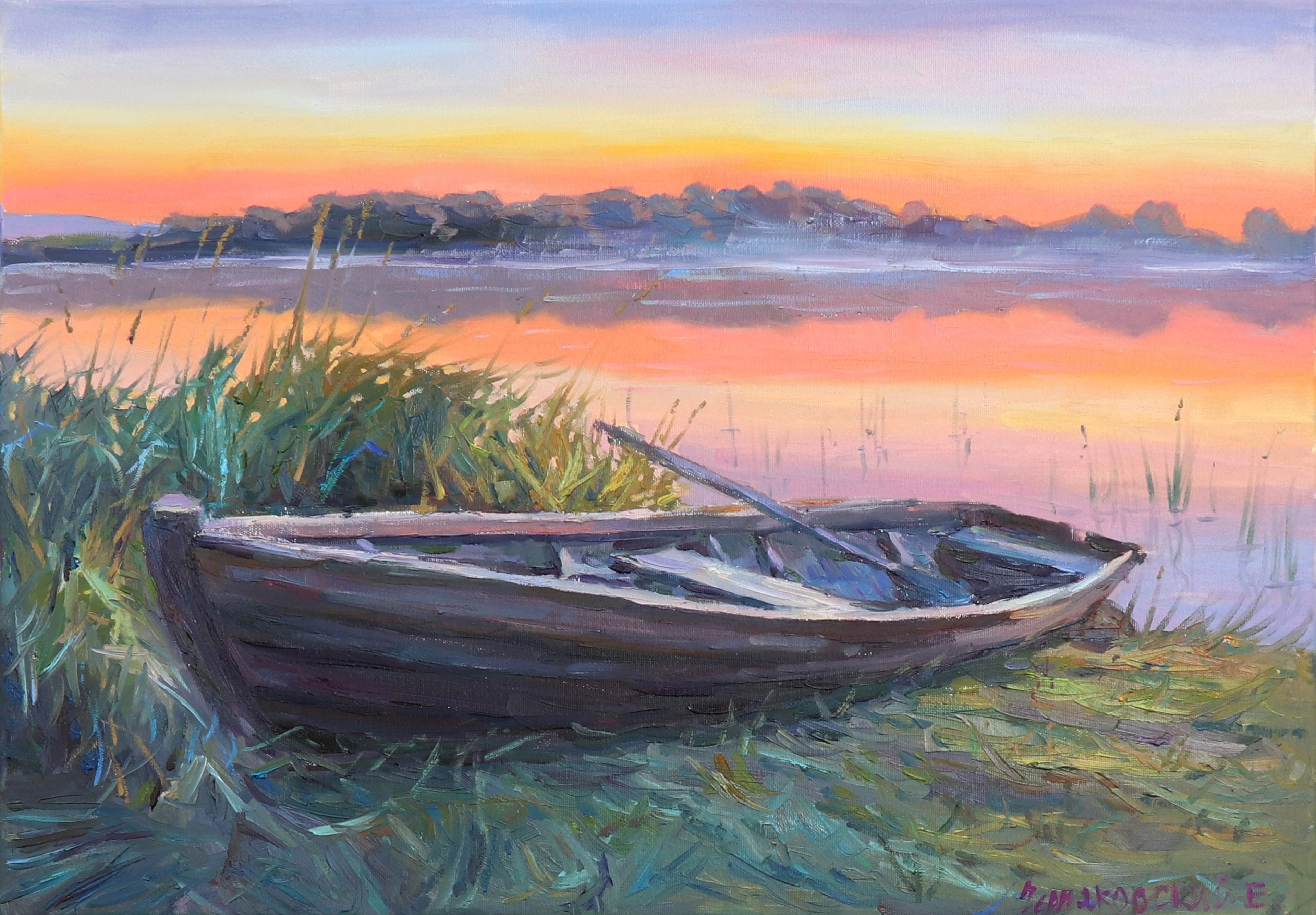 Boat - Evgeny Chernyakovsky