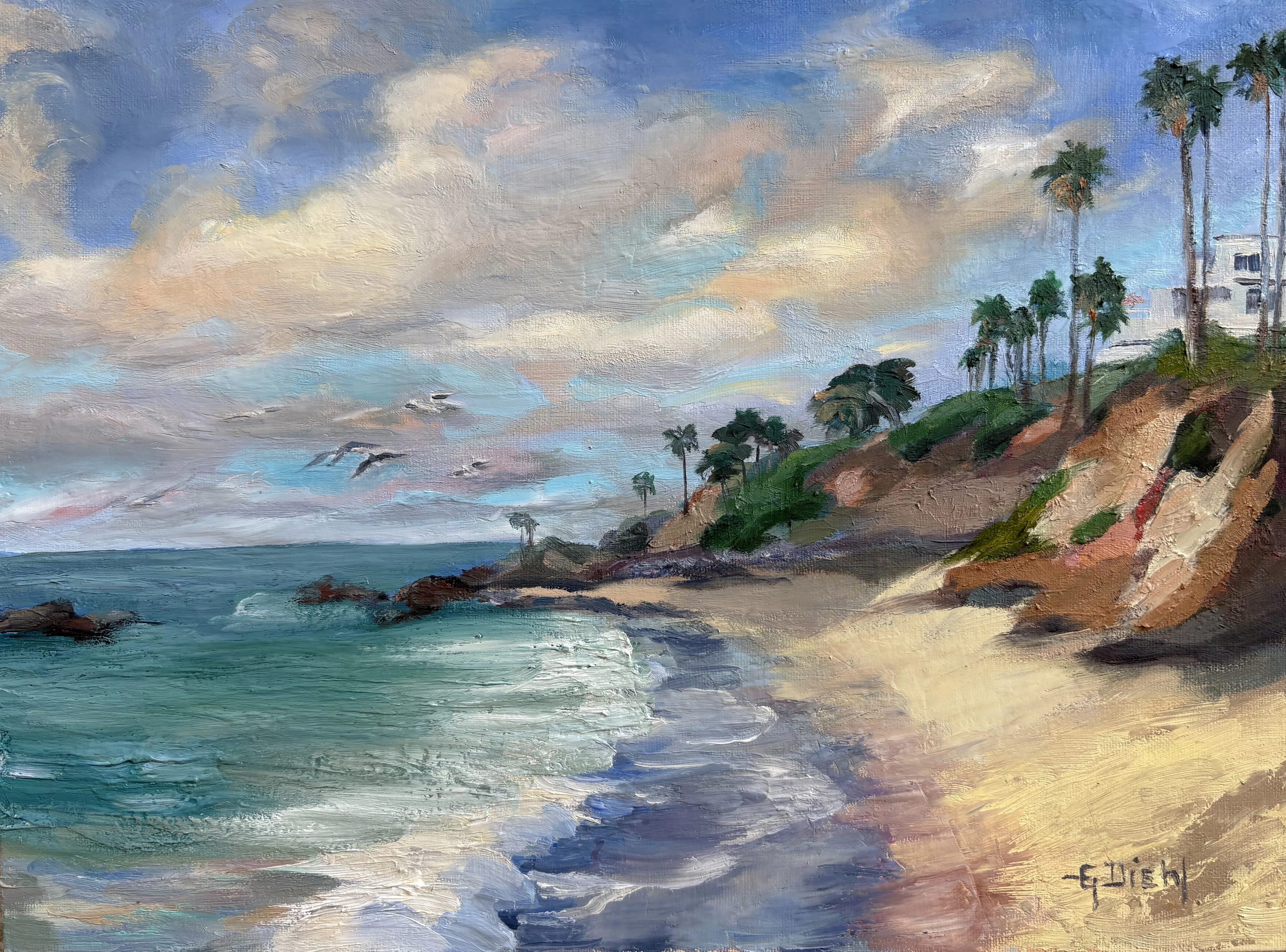 Dancing Clouds over Laguna - Grace Diehl