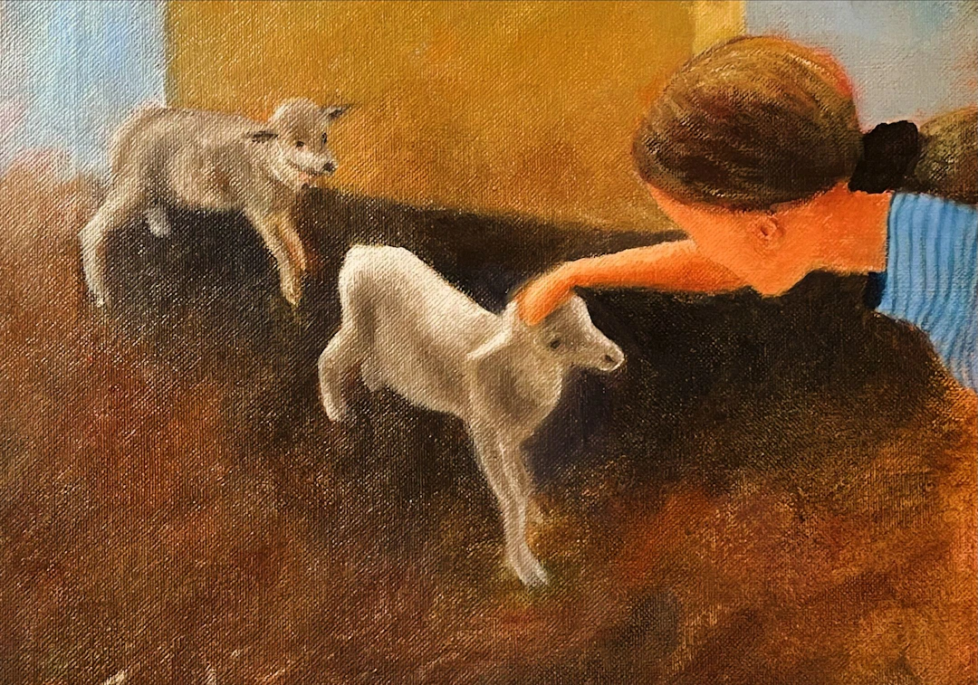 Two Lambs - Eva Hoffmann
