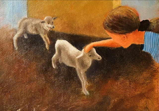 Two Lambs - Eva Hoffmann