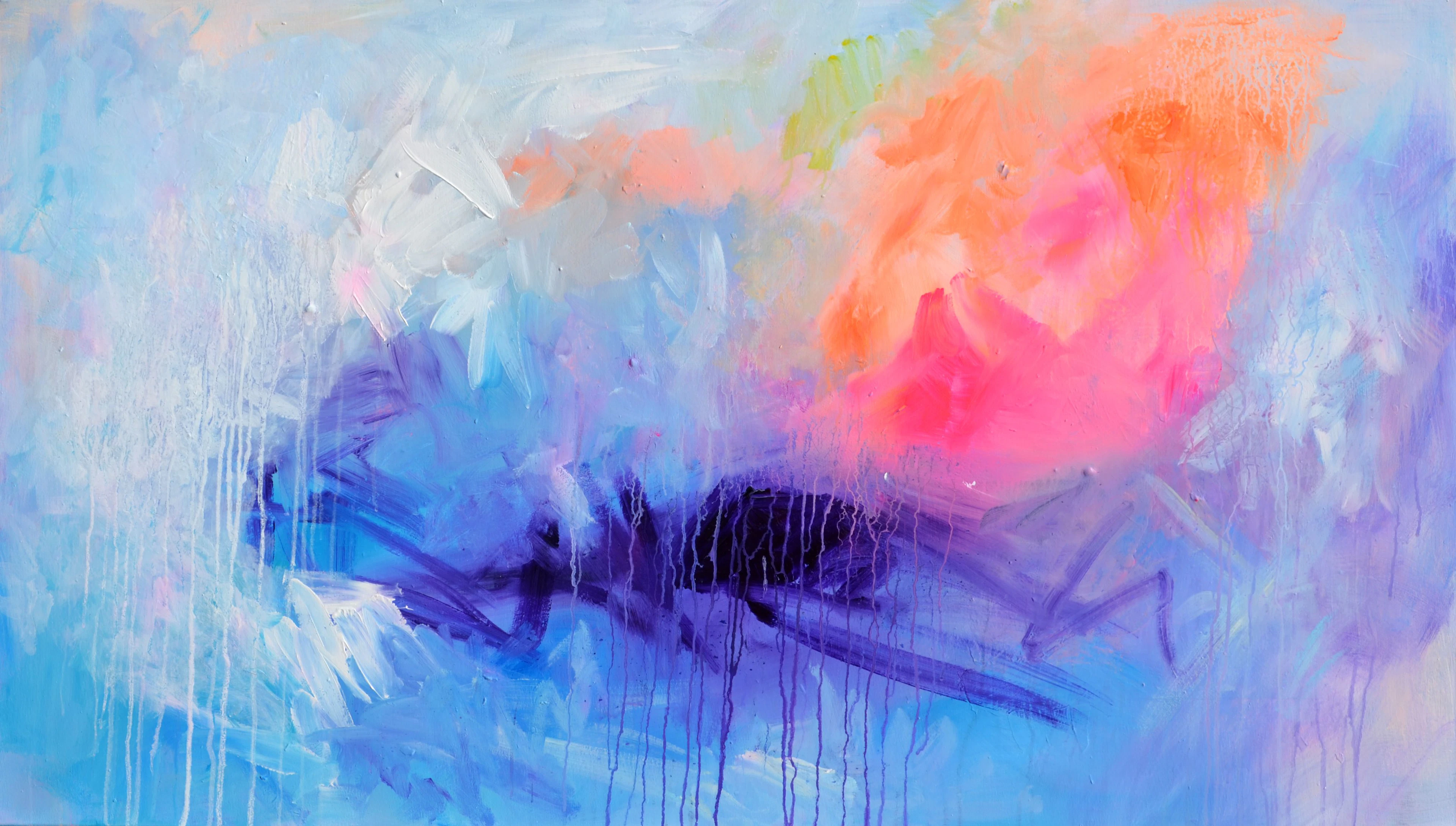 Complementary Patterns 14 Large Abstract Painting - SOOS TIBERIU