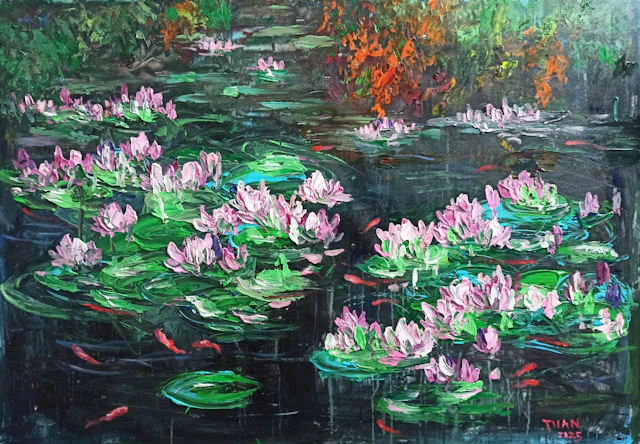 Colorful Water Lily - LE ANH TUAN