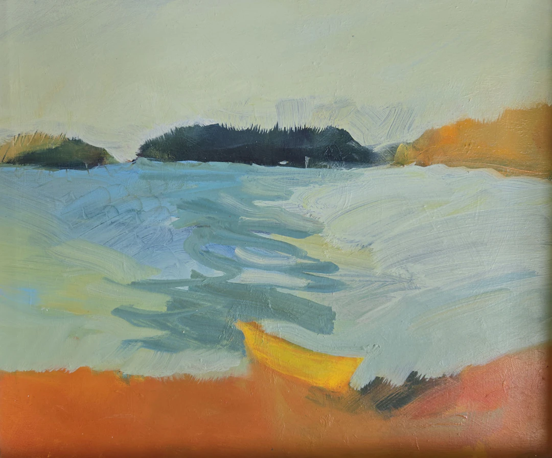 yellow canoe - LAUREN ACTON