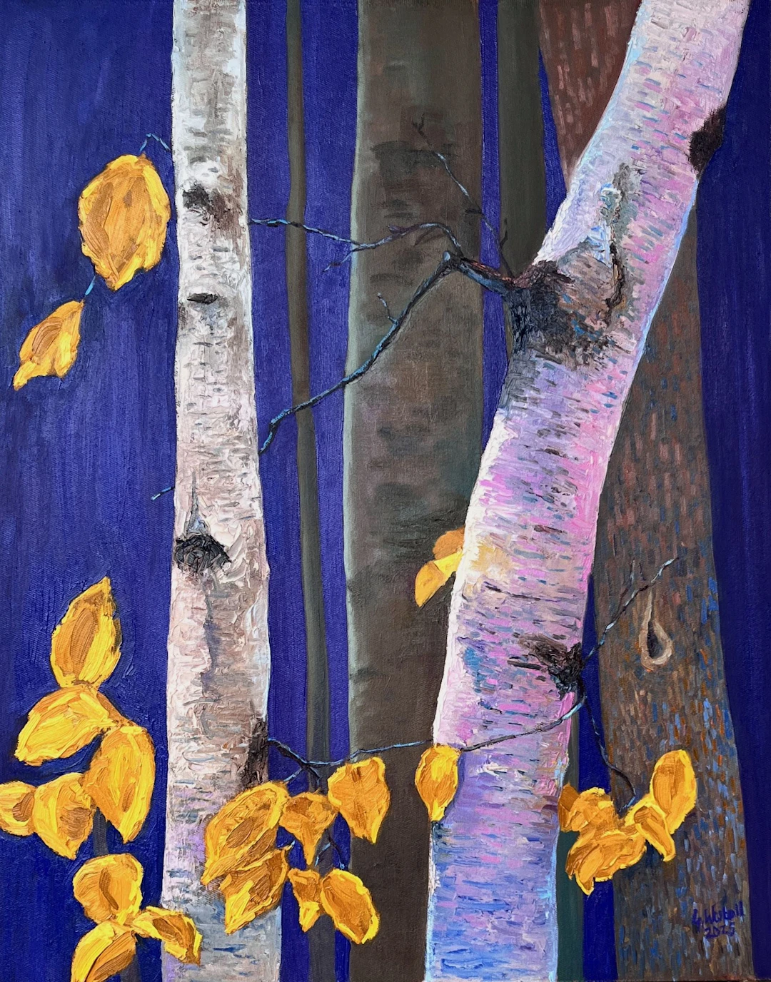 Autumn Among the Birches - Gary Westall
