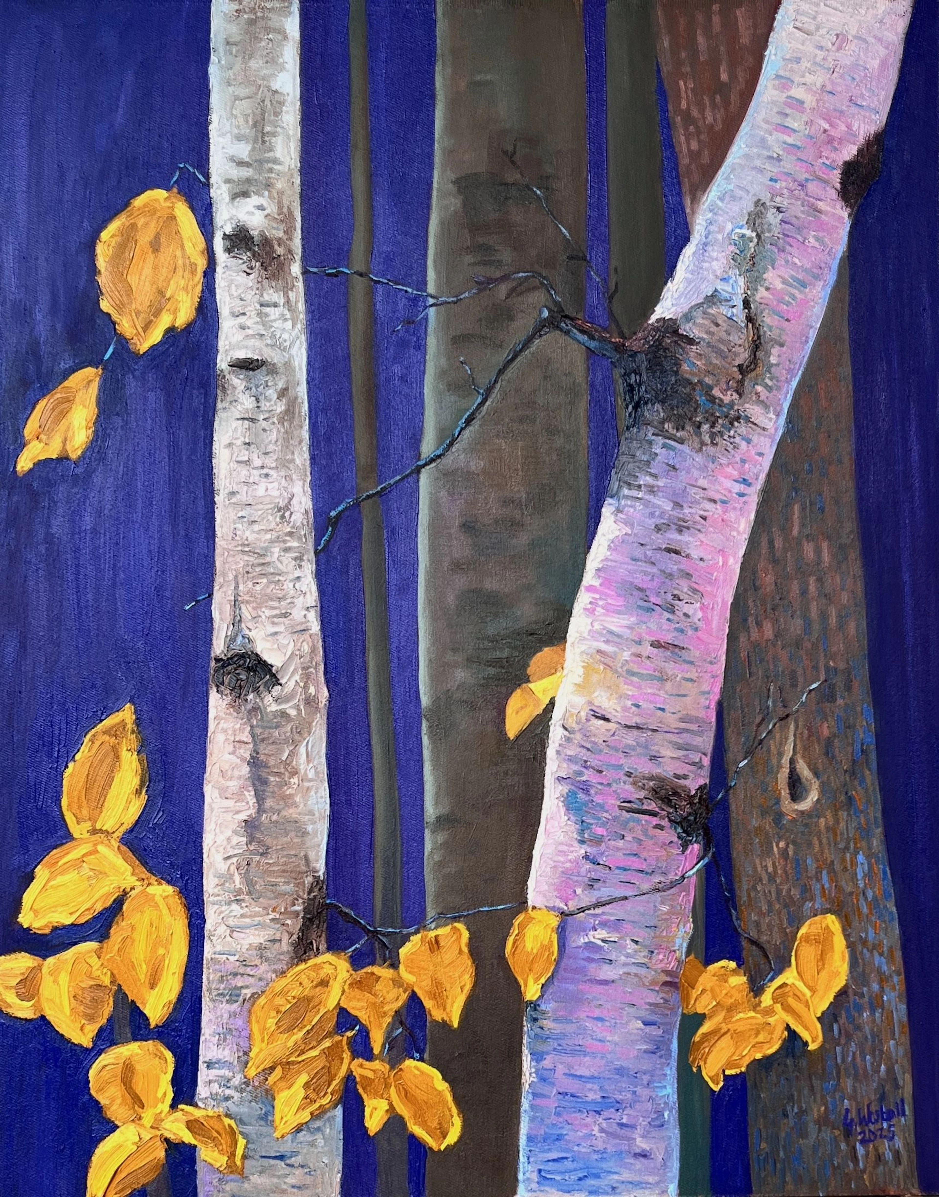 Autumn Among the Birches - Gary Westall