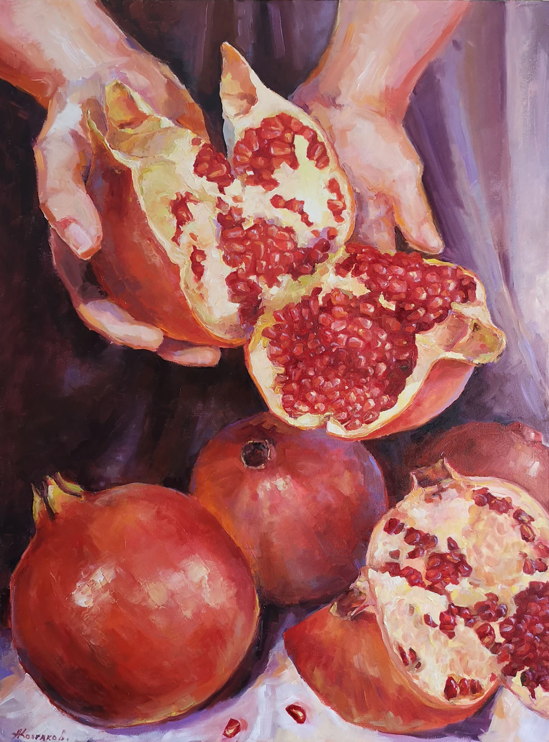 Magic of Life #3 (30x40x1.5'') - Alexander Koltakov