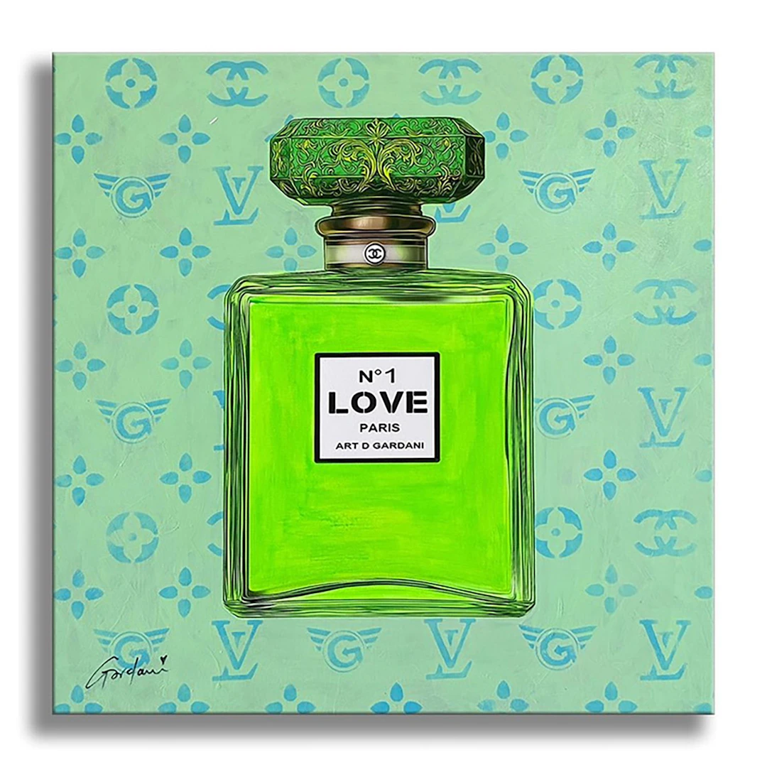 Totally Chanel - Original Painting on Canvas - Gardani Art