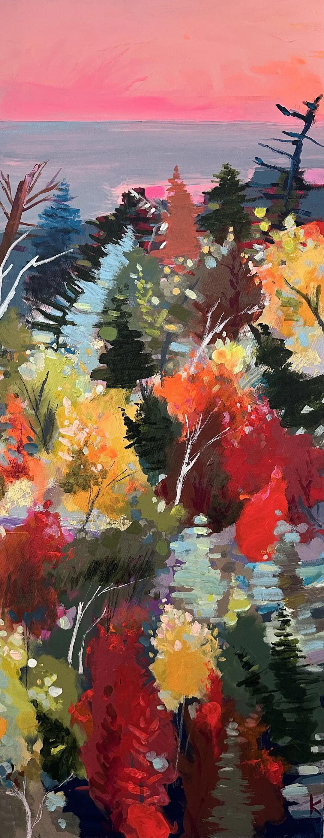Foliage Falls Over Me - rebecca klementovich