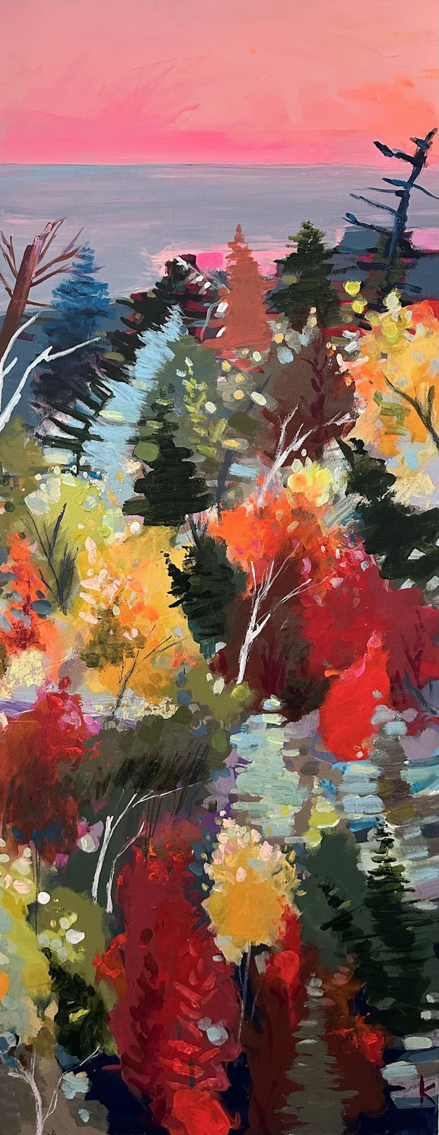 Foliage Falls Over Me - rebecca klementovich