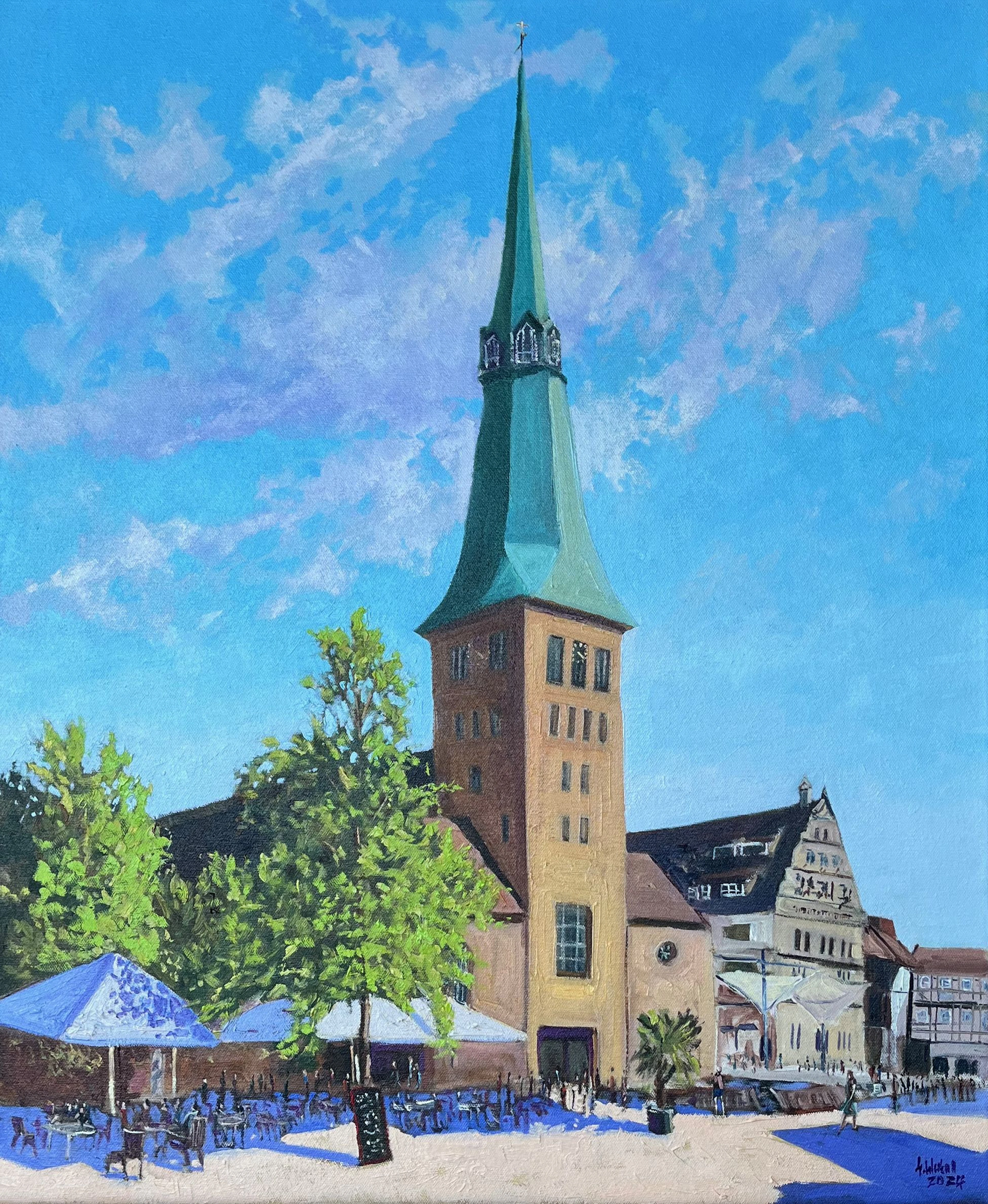 Market Church St. Nicolai Hameln - Gary Westall
