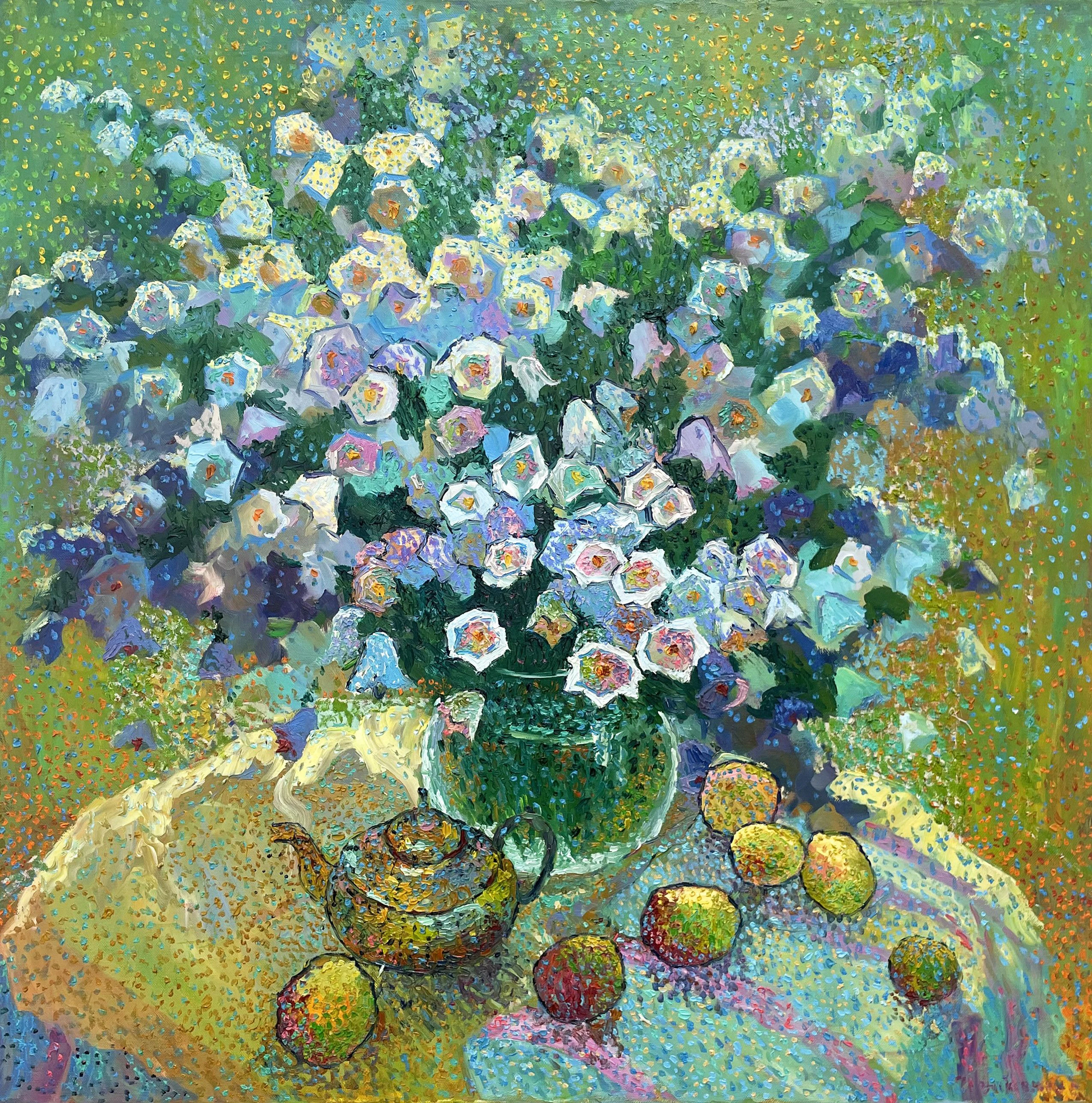 Bluebells flowers - Evgeny Chernyakovsky
