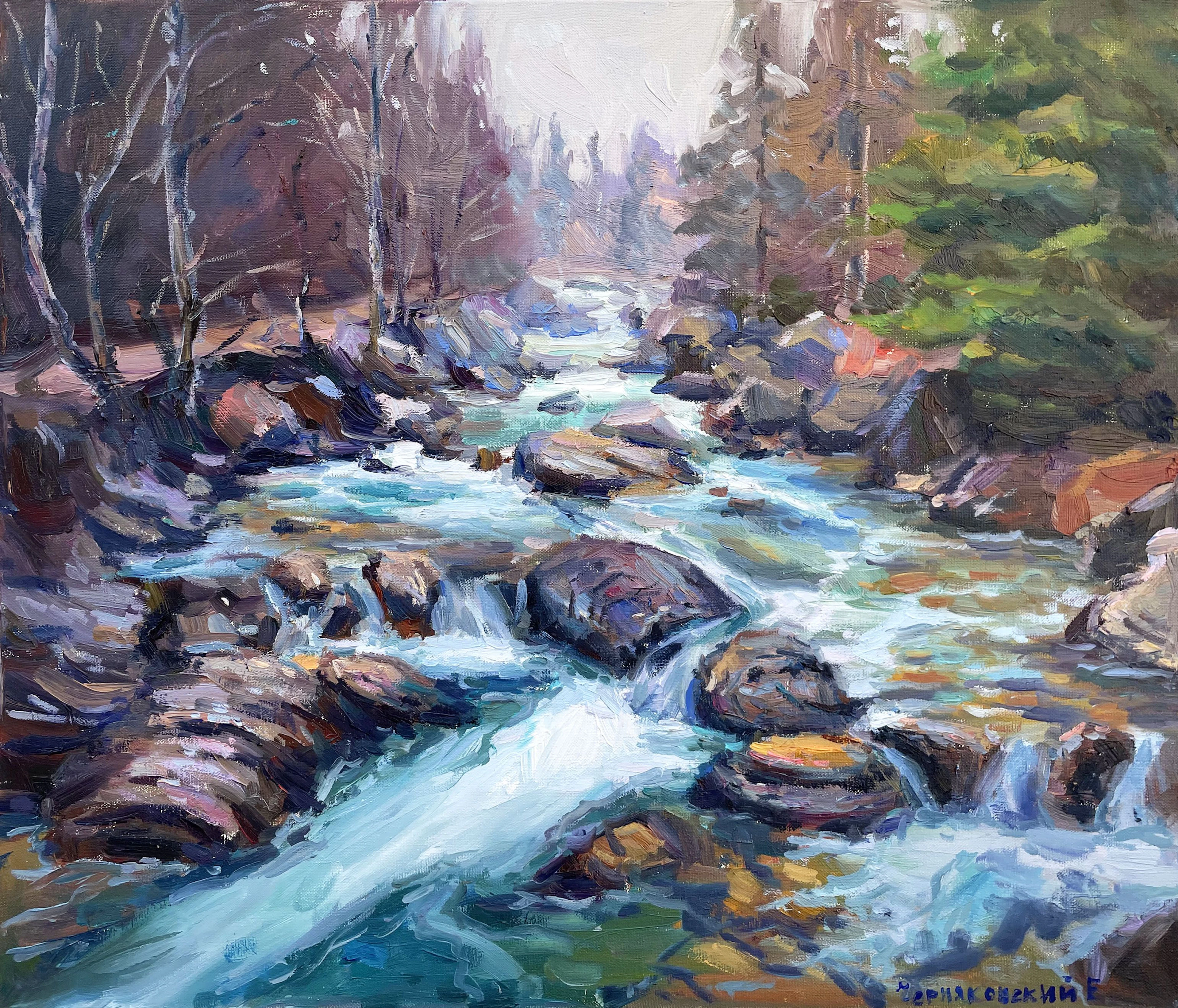 River - Evgeny Chernyakovsky