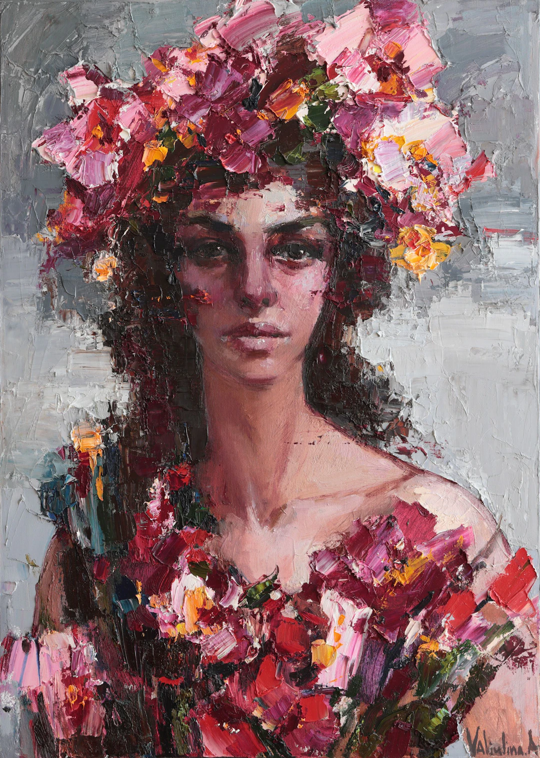Flora portrait - Anastasiia Valiulina